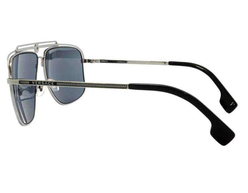 Versace NEW VERSACE VE2242-10016G Silver Size ONE SIZE - 4 Thumbnail