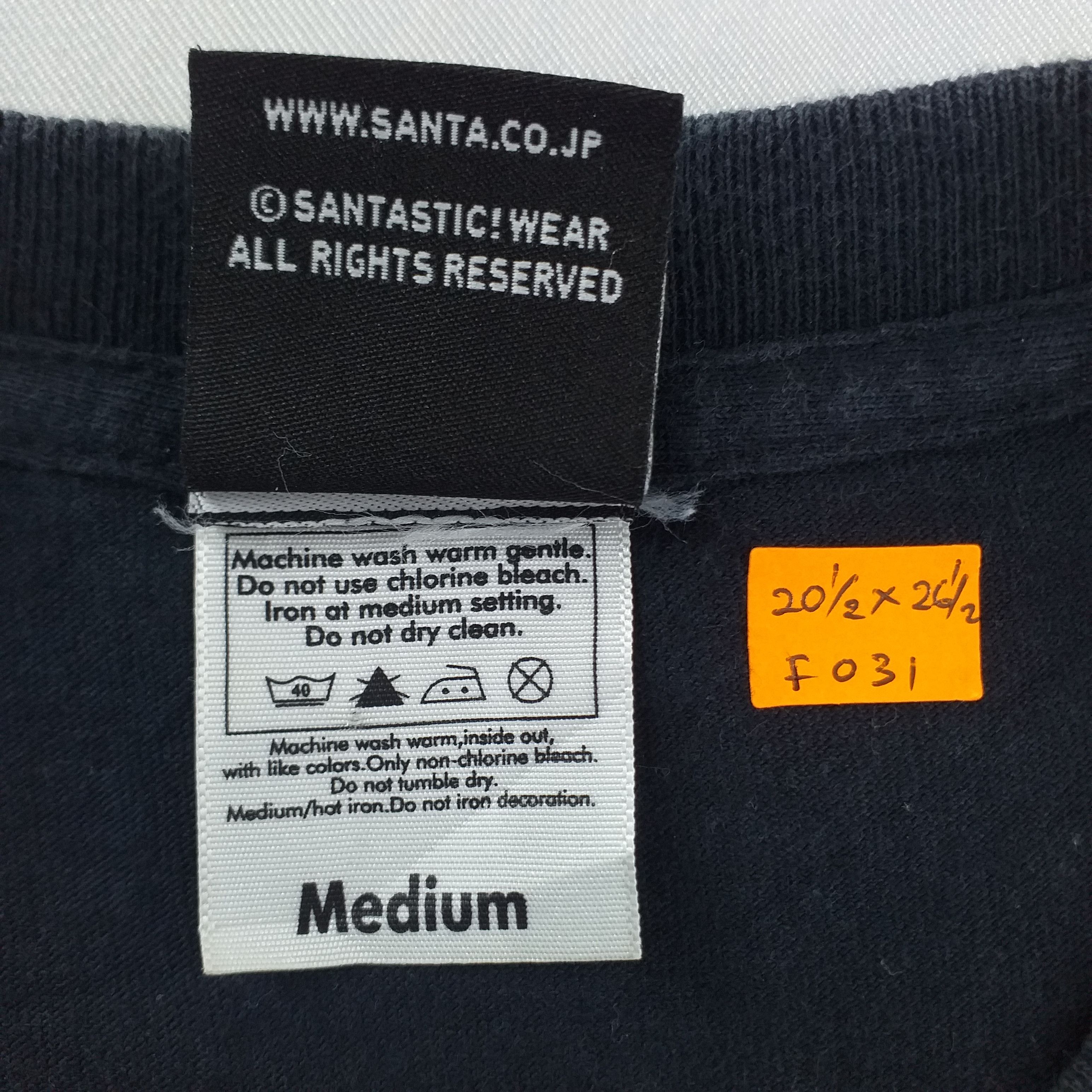 Japanese Brand Vintage Santastic! Entertaiment Saru Medium Tshirt -F031 Size US M / EU 48-50 / 2 - 4 Thumbnail