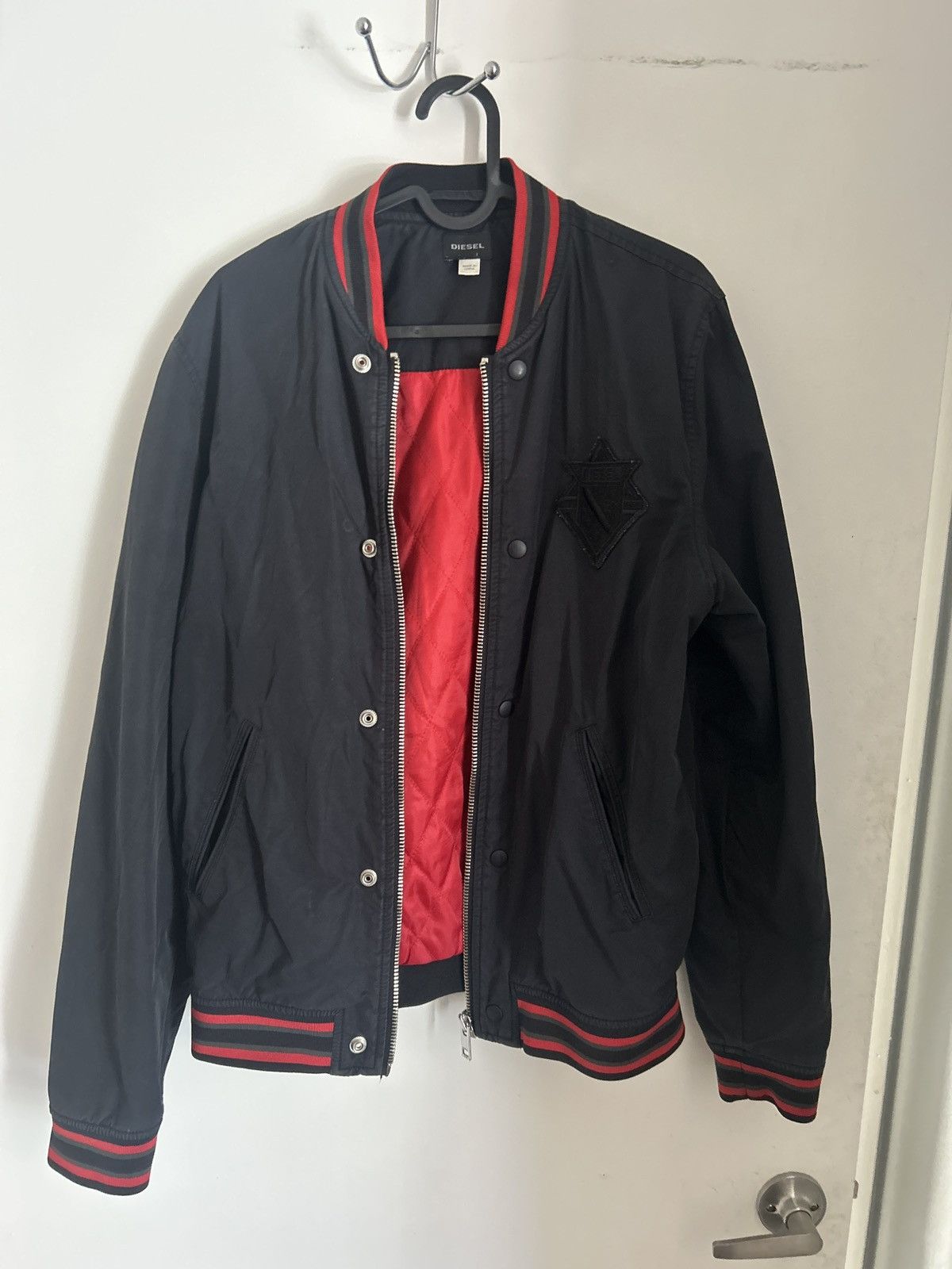 Diesel Diesel skull bomber jacket Size US M / EU 48-50 / 2 - 1 Thumbnail