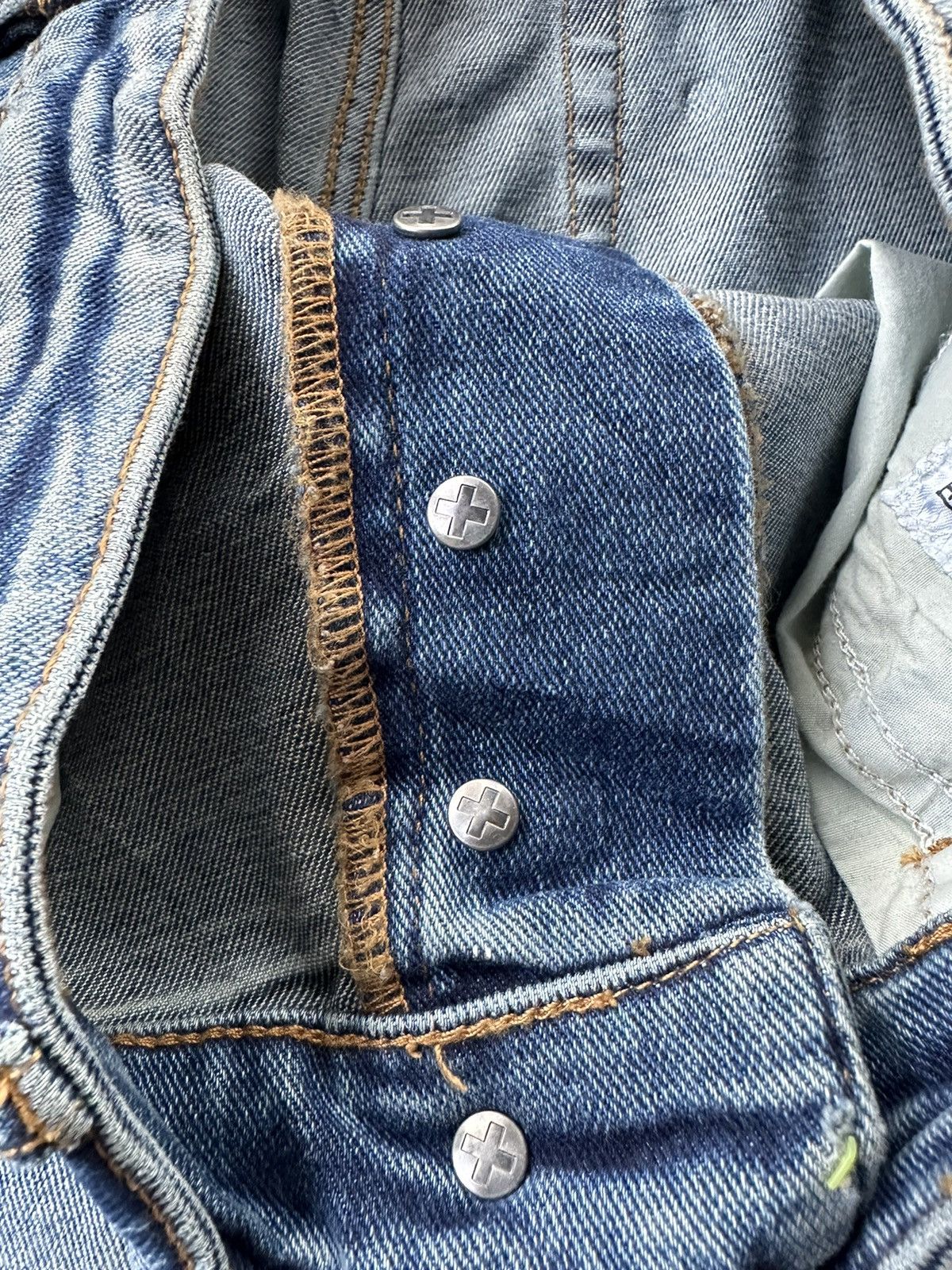 Ksubi Ksubi Skinny Stretchable Distressed Slim Denim 32x32 D378 Size US 32 / EU 48 - 14 Thumbnail