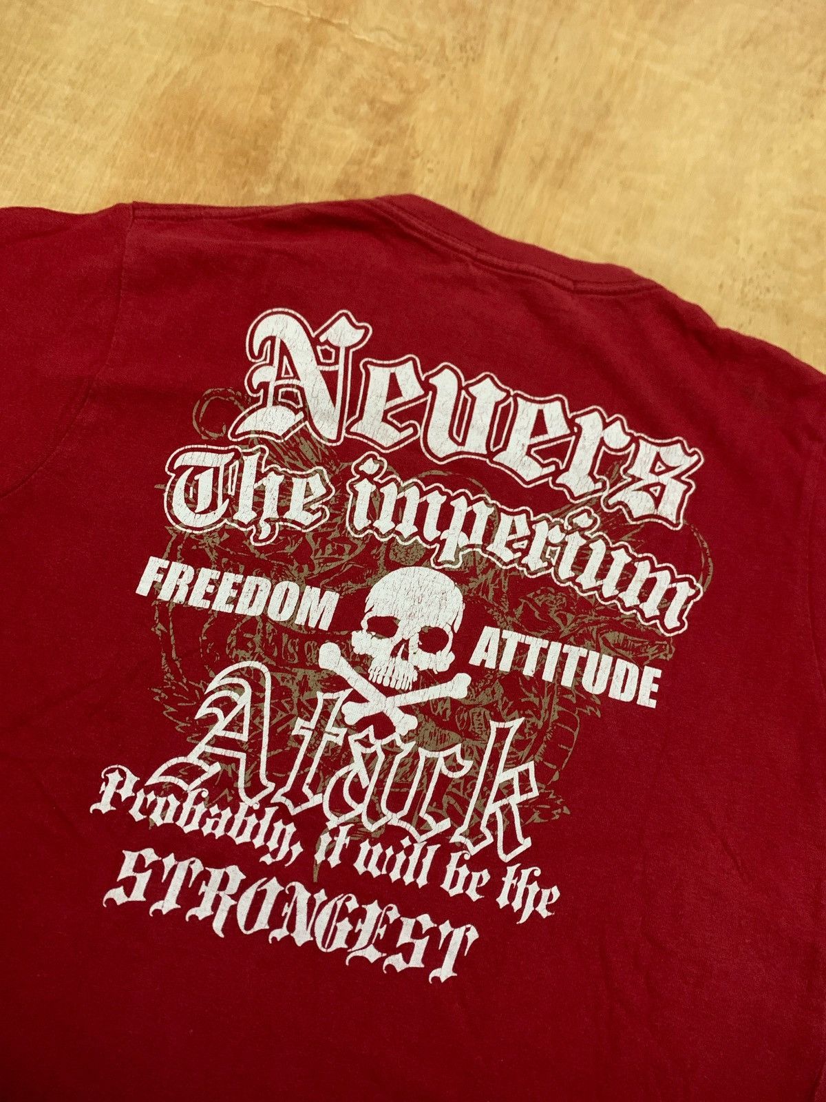 Hysteric Glamour × If Six Was Nine × Japanese Brand Vintage Y2k Nevers the imperium Skull Punk style Size US L / EU 52-54 / 3 - 3 Thumbnail