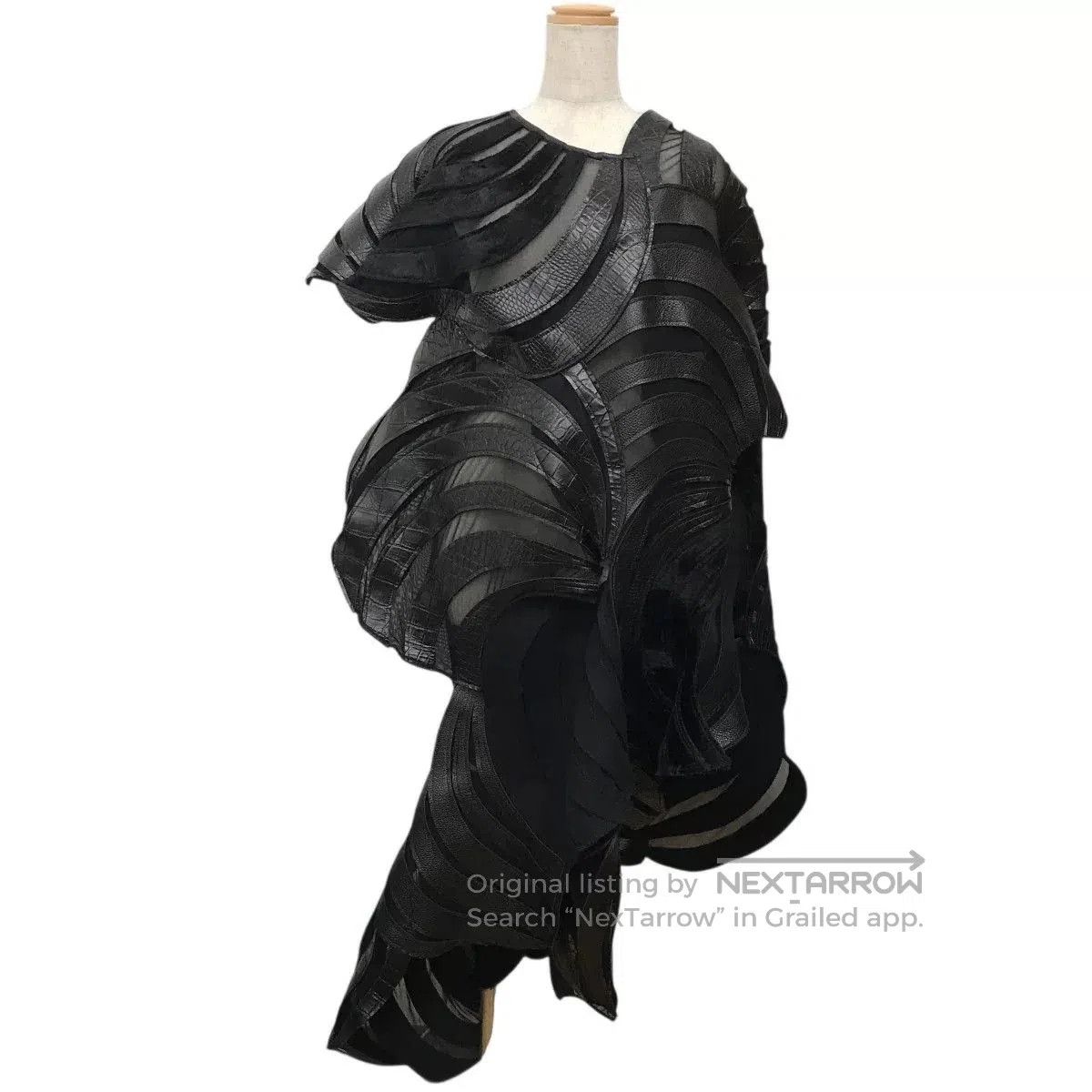 Junya Watanabe junya watanabe cdg black asymmetrical dress. Size US M / EU 48-50 / 2 - 2 Thumbnail