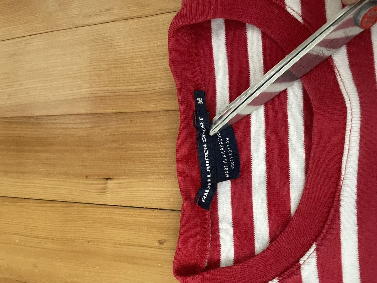Ralph Lauren Sport Red Striped Ralph Lauren Sport T-shirt Size M / US 6-8 / IT 42-44 - 4 Thumbnail