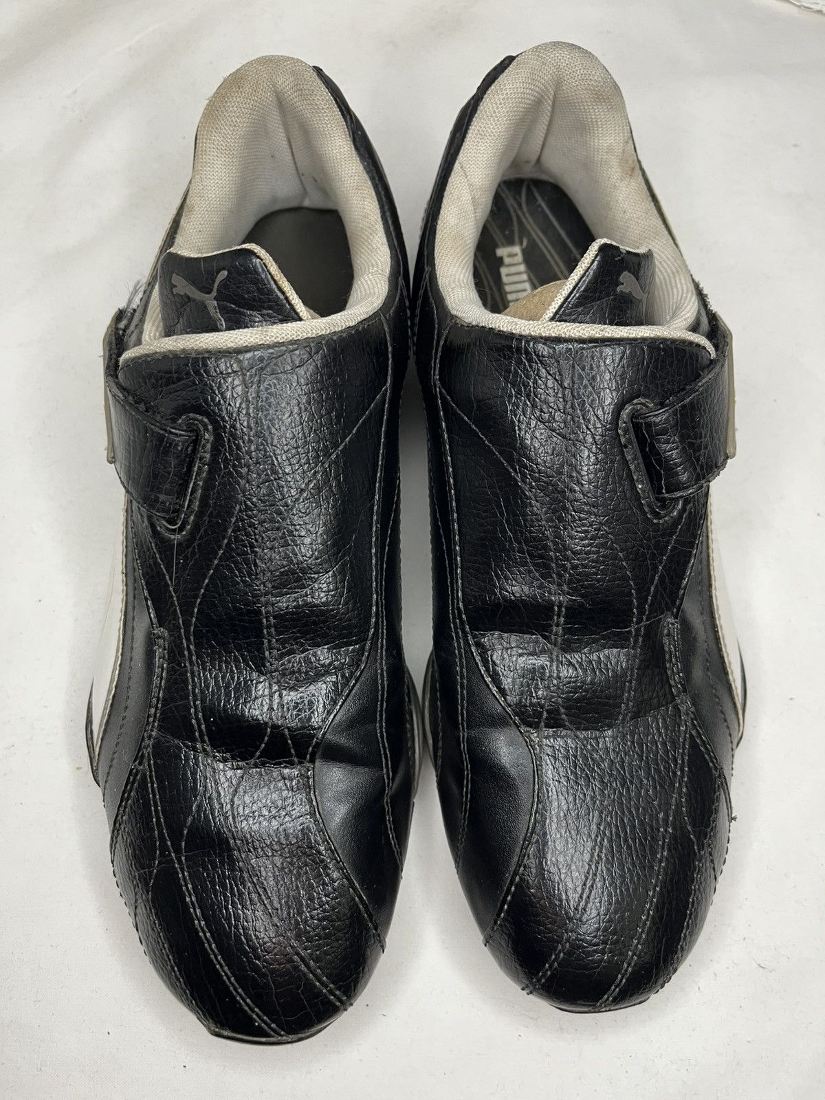 Japanese Brand Vintage 00’s Puma Y2K Leather Japanese Slip On Trainers Size US 8 / EU 41 - 5 Thumbnail