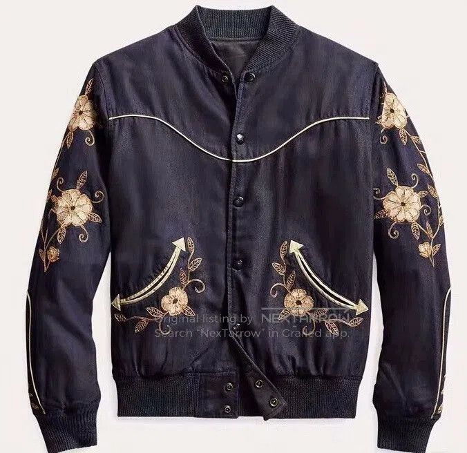 RRL Ralph Lauren RRL Reversible Western Tour Jacket. Size US M / EU 48-50 / 2 - 3 Thumbnail
