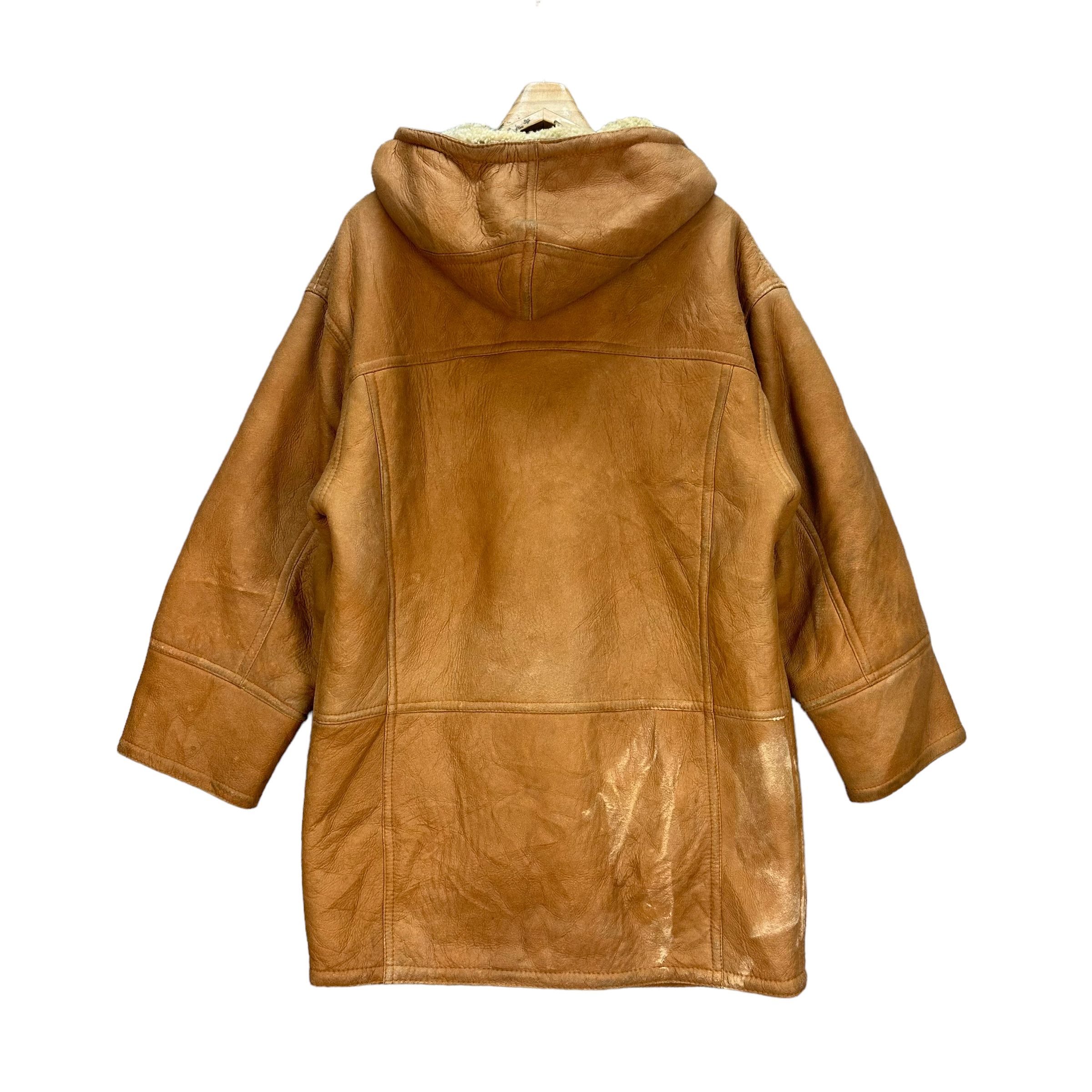 Octopus JOHNS HAMER BY OCTOPUS ARMY SHEEPSKIN JACKET #7812-178 Size US L / EU 52-54 / 3 - 10 Thumbnail