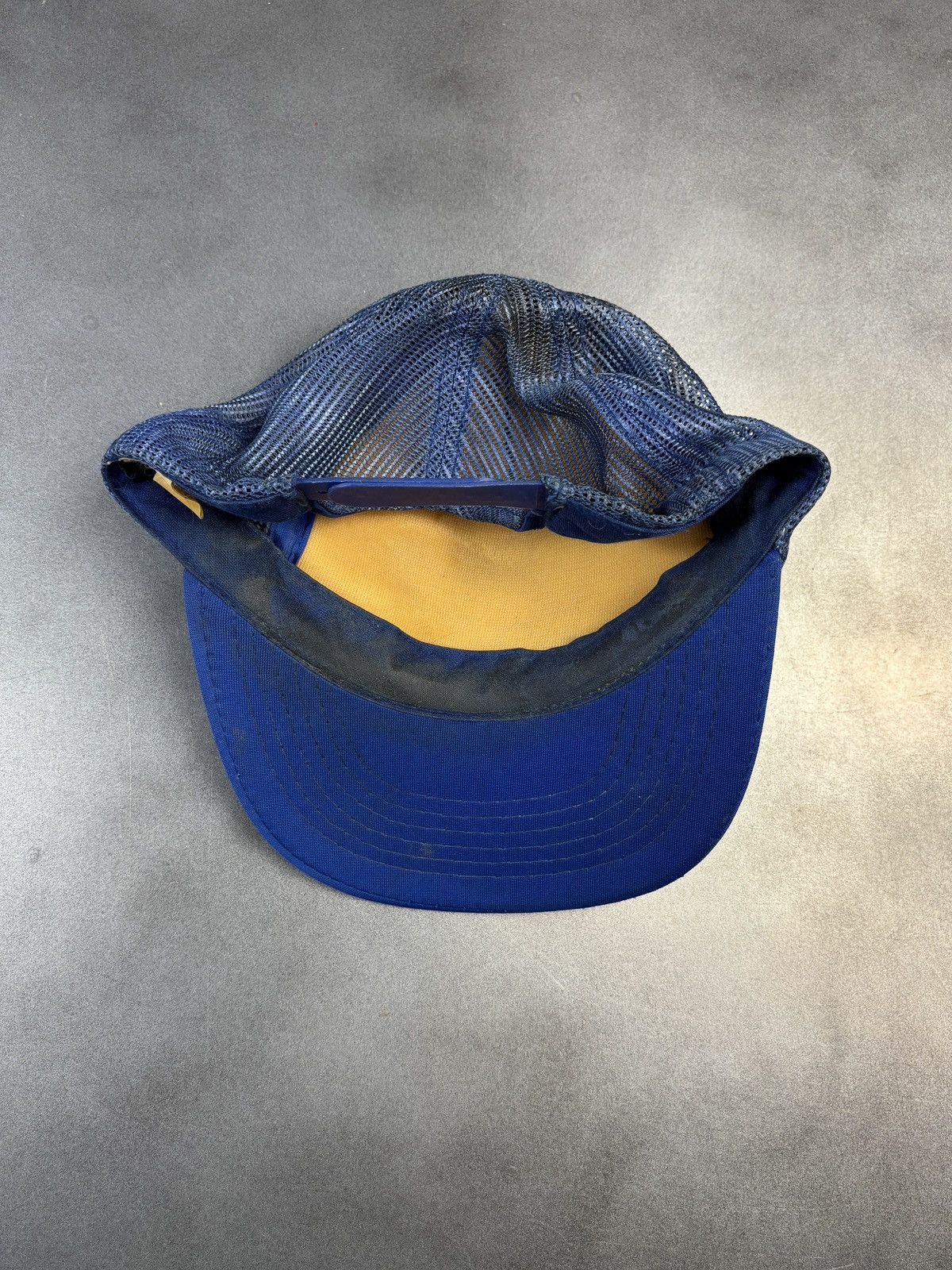 Vintage 1980s Vintage Trucker Hat Nielson Ice Cream Mesh Foam Snapba Size ONE SIZE - 4 Thumbnail