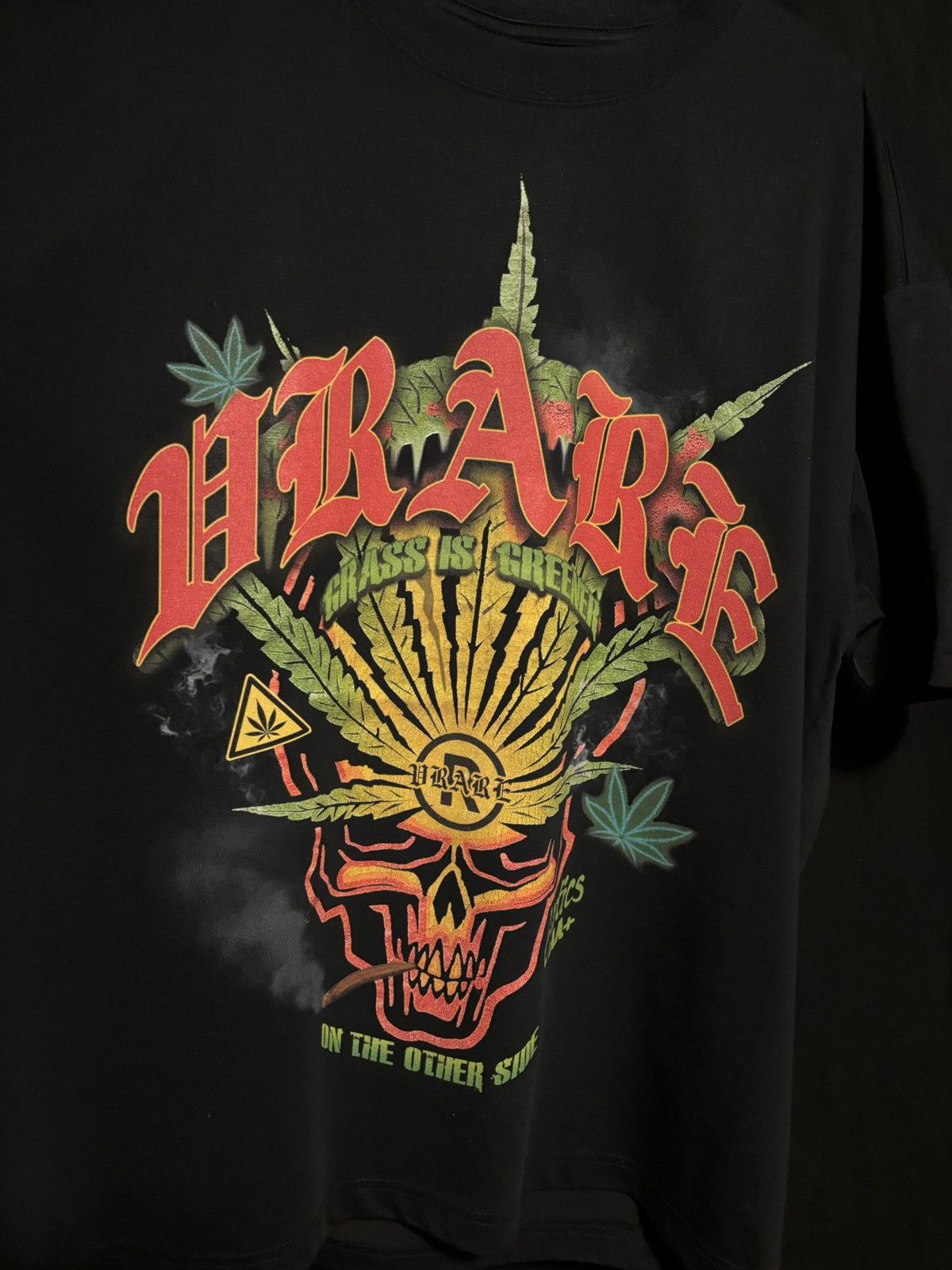Vintage Custom vintage weed pot head band tee - pantera homage tee Size US L / EU 52-54 / 3 - 3 Thumbnail
