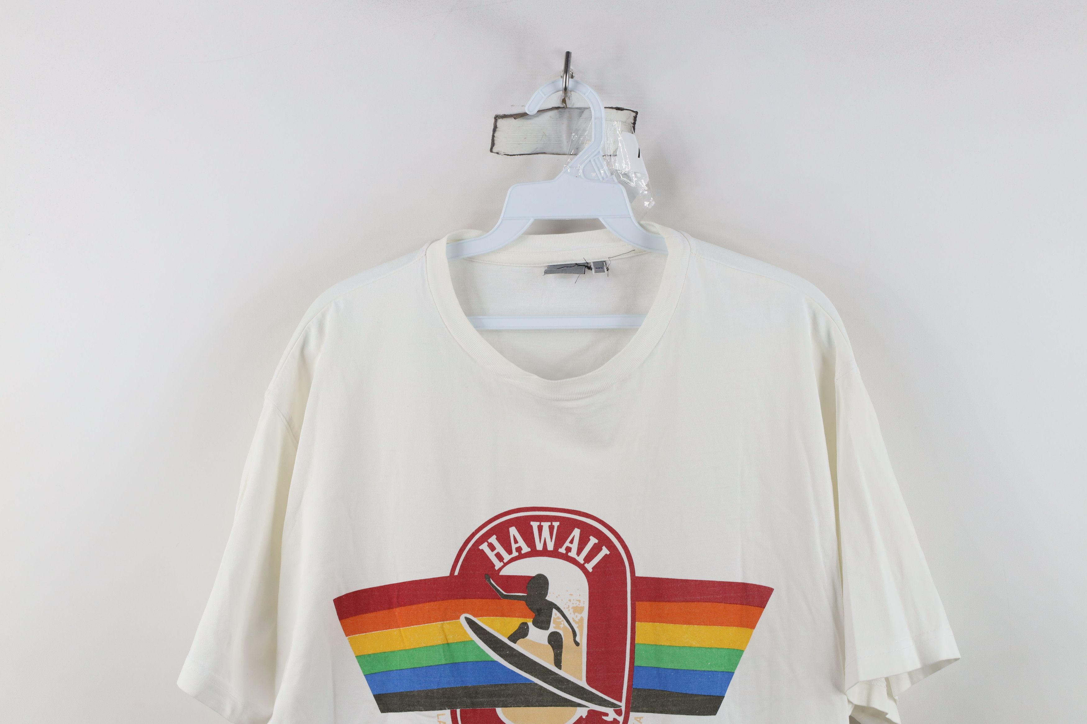 Vintage Vintage 90s Streetwear Surfers Association Surfing T-Shirt Size US XXL / EU 58 / 5 - 2 Thumbnail