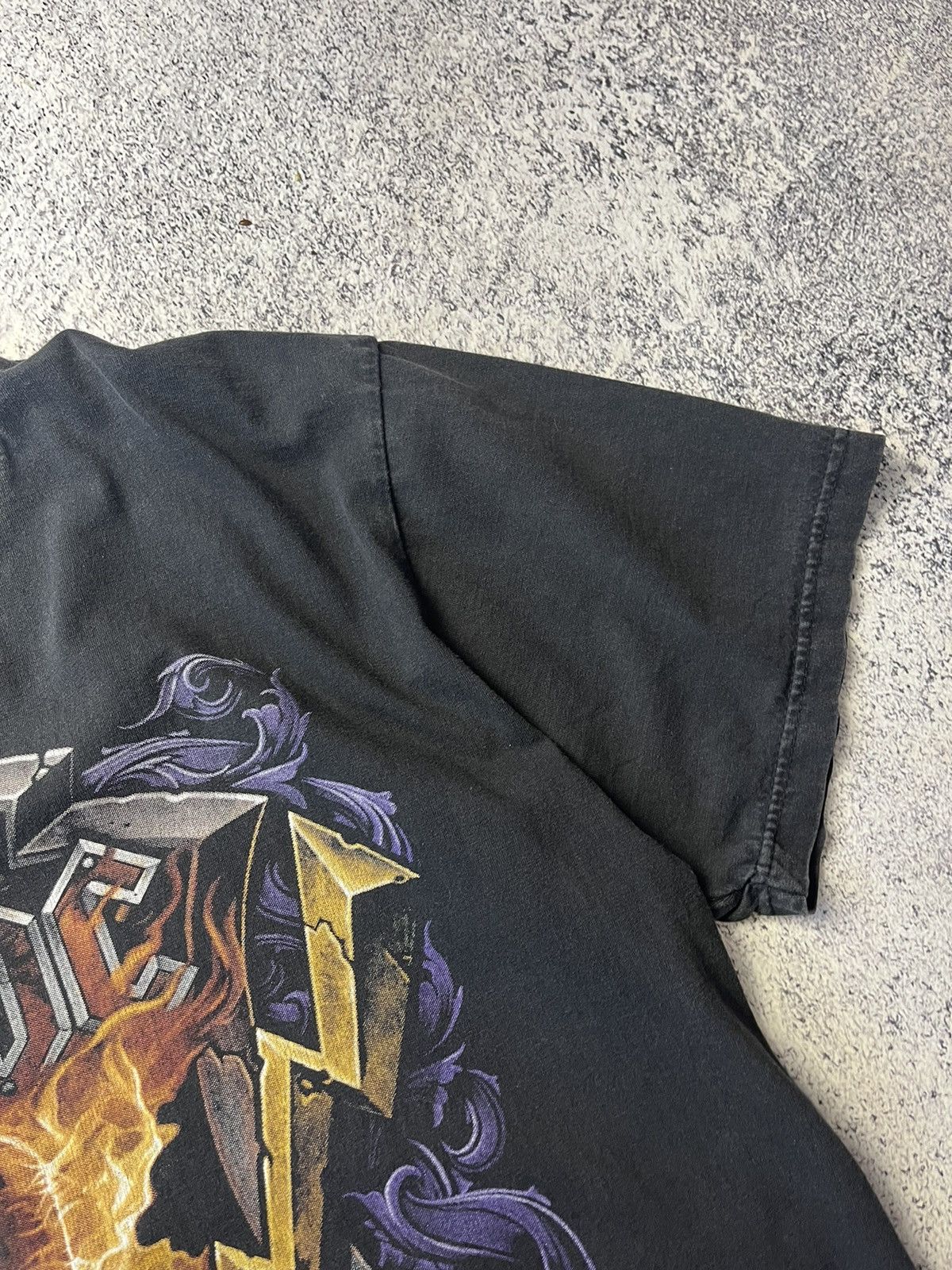 AC/DC Vintage Rare AC/DC Hells Bells Rock Band T Shirt Size US XL / EU 56 / 4 - 17 Thumbnail
