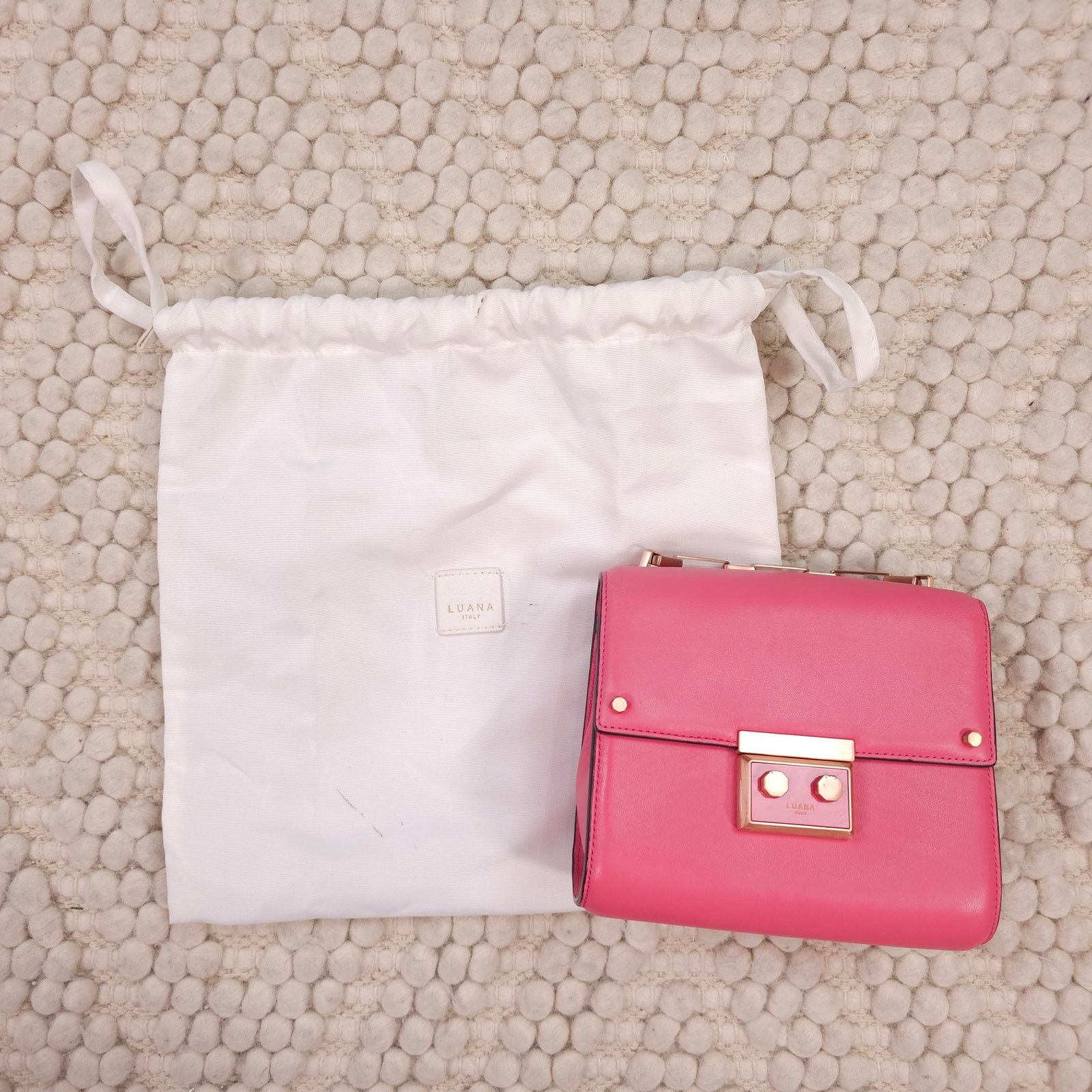 Other Luana Italy Marella Mini Purse Pink Size ONE SIZE - 3 Thumbnail