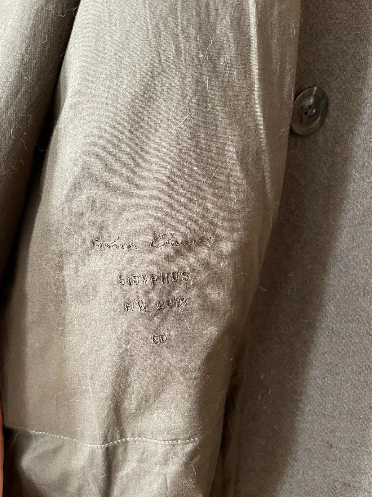 Rick Owens FW18 Sisyphus Runway Bell Coat Size US M / EU 48-50 / 2 - 10 Thumbnail