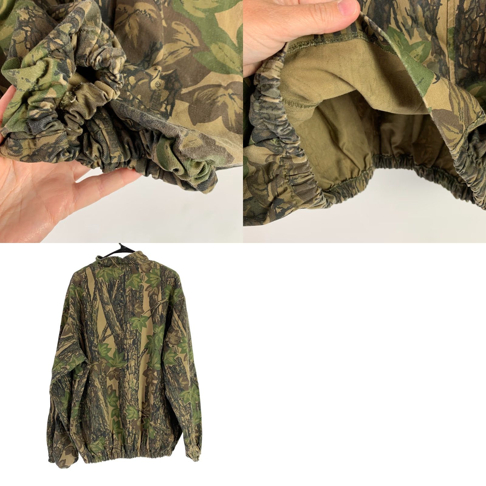 Vintage VINTAGE Renegade Jacket Camouflage Hook Loop Twill Pullover L Men Large Camo 65% Cotton 35% Polyester Size US L / EU 52-54 / 3 - 8 Thumbnail