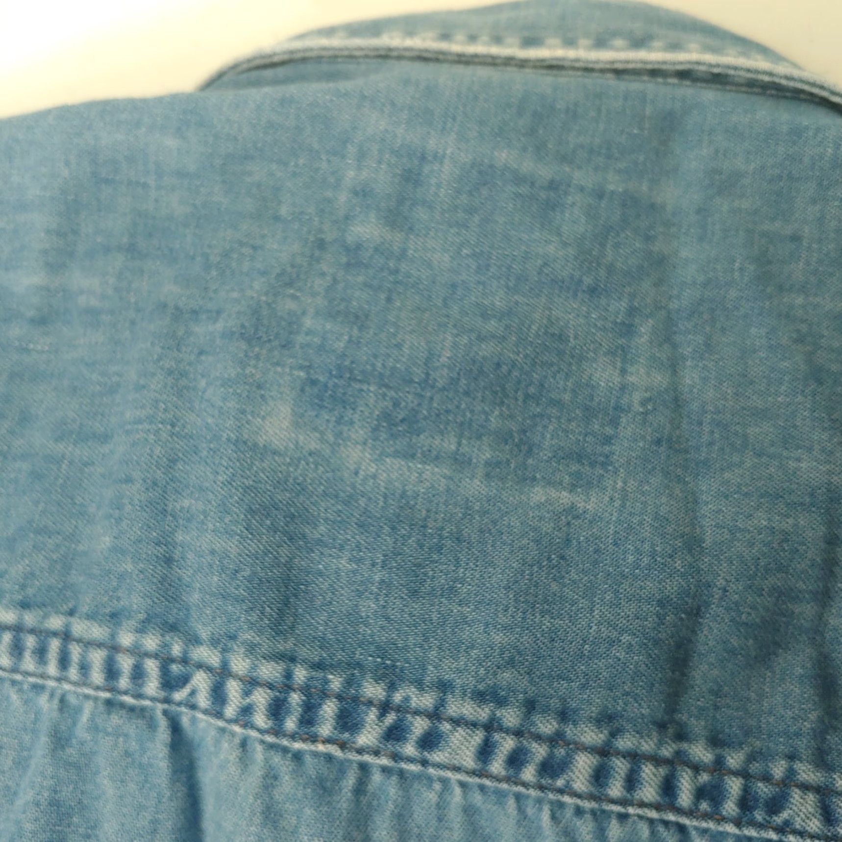 Harley Davidson Harley-Davidson Women’s Sleeveless Chambray Shirt Biker Motorcycle Riding Blue Small Size S / US 4 / IT 40 - 6 Thumbnail