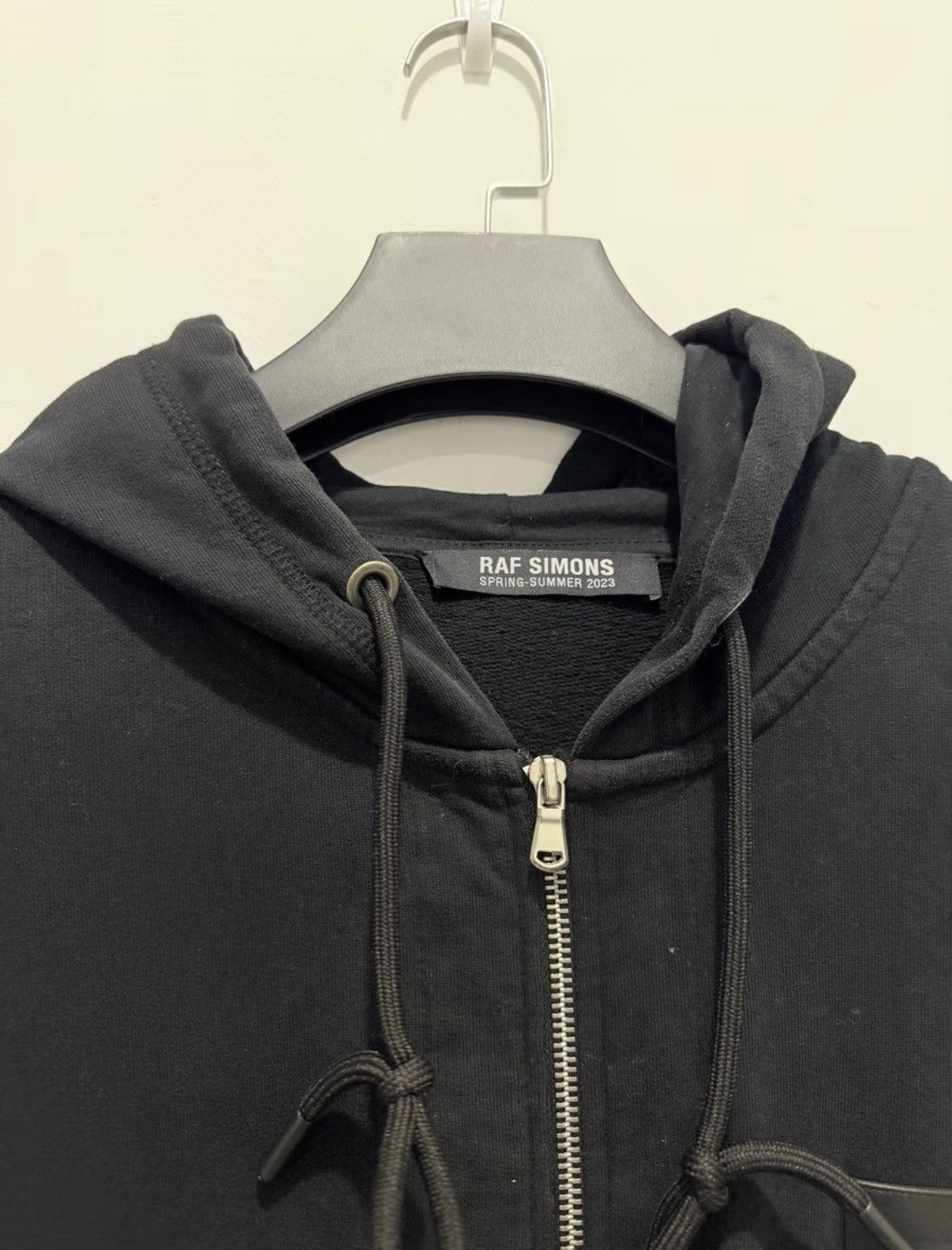 Raf Simons 【RAF SIMONS】Black Zip-Up Hoodie Size US M / EU 48-50 / 2 - 3 Thumbnail