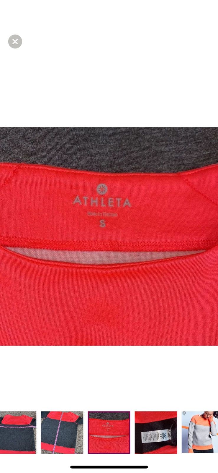 Athleta Athleta small colorblock fuse sweatshirt Size S / US 4 / IT 40 - 6 Thumbnail