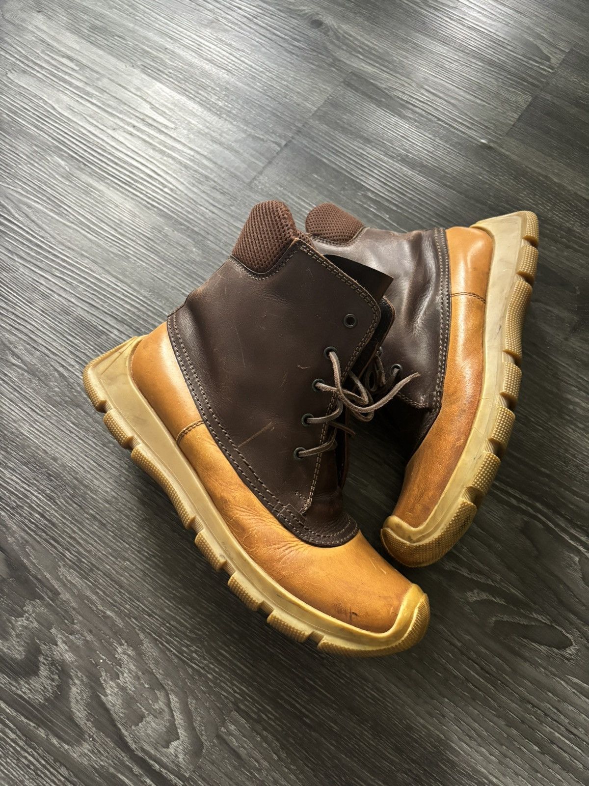 Miu Miu FW99 Duck Boots Size US 10 / EU 43 - 1 Thumbnail