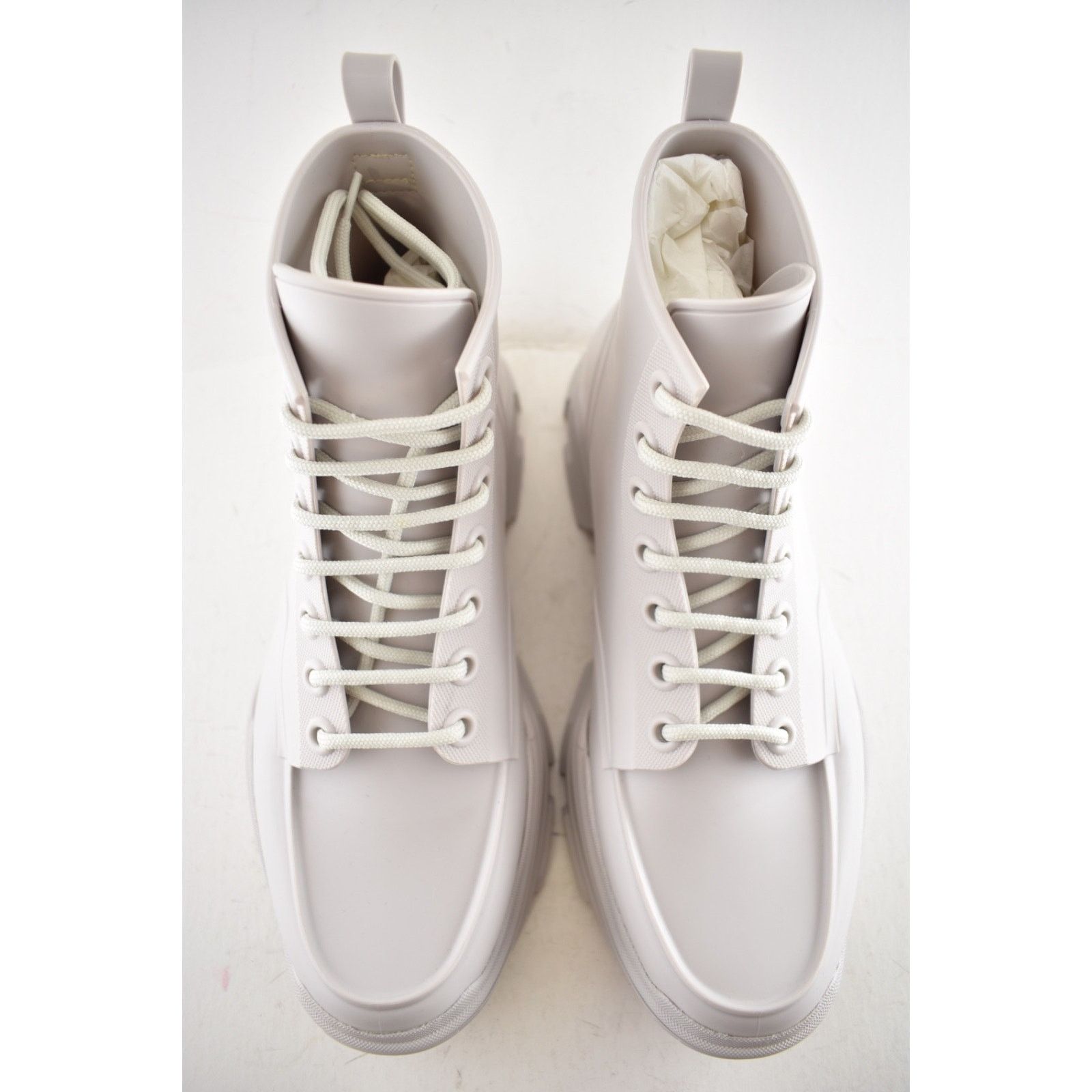 Dior Dior Daniel Logo Rubber High Top Lace Up Flat Boot 43 10 Size US 10 / EU 43 - 7 Thumbnail