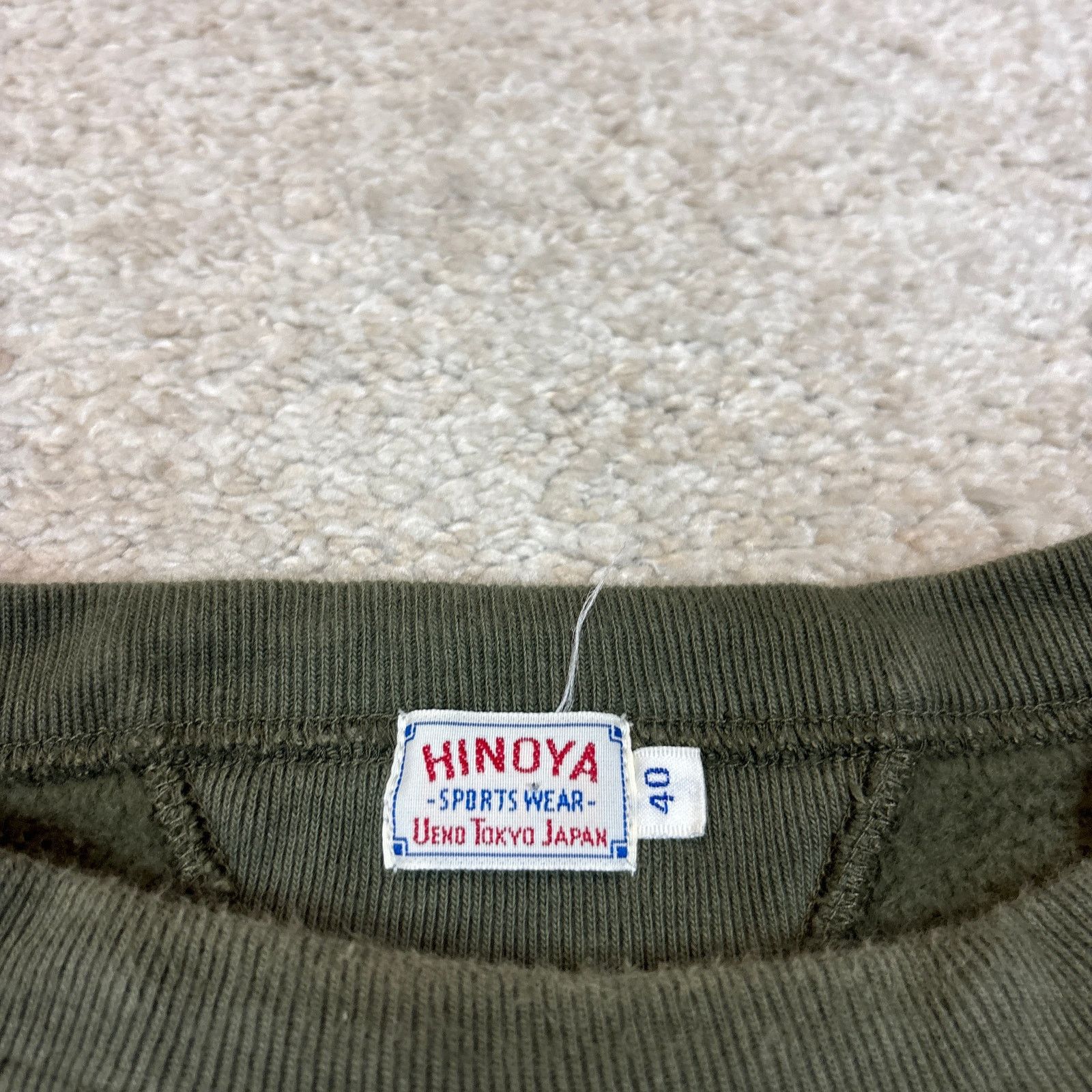 Other Vintage Hinoya Sportswear Double V Sweatshirt Men's 40/L Size US L / EU 52-54 / 3 - 5 Thumbnail
