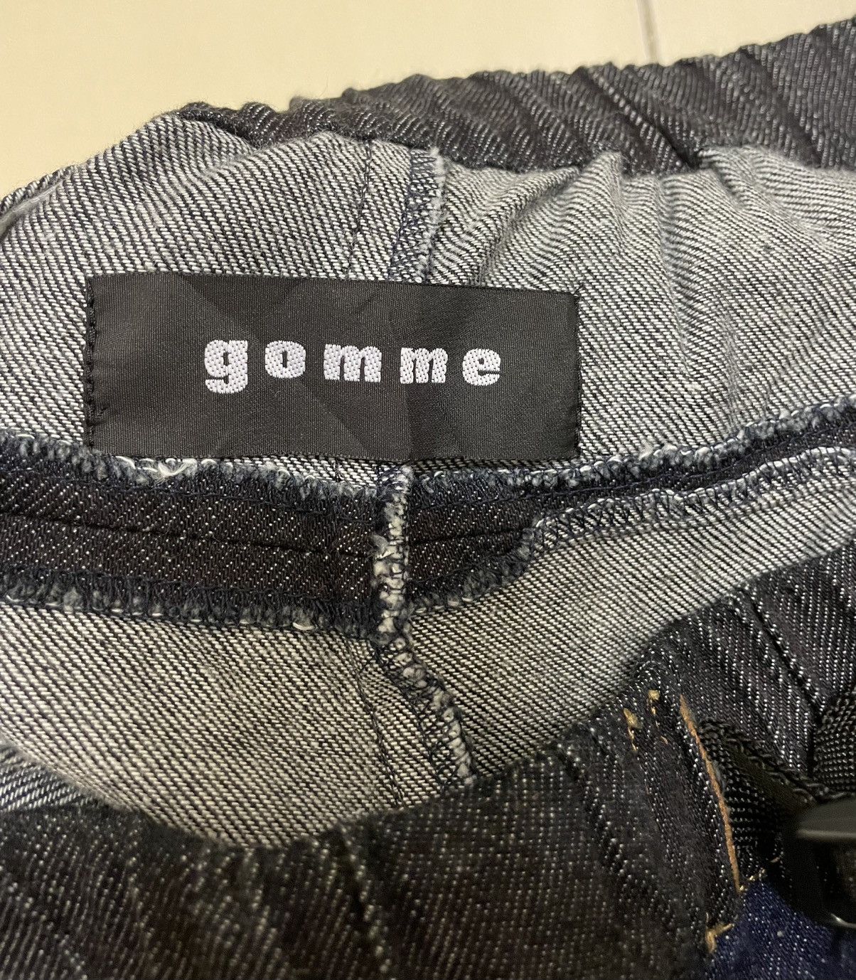 gomme Gomme Maki Hiroshige Rework/reconstructed Denim Jogger Pants Size US 30 / EU 46 - 7 Thumbnail