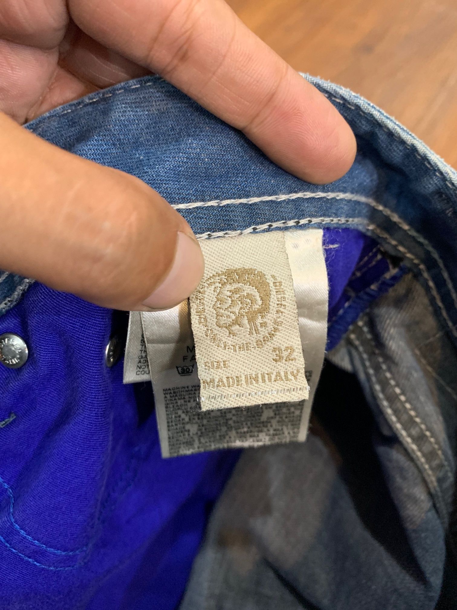 Diesel Diesel Zathan denim Size US 35 - 12 Thumbnail