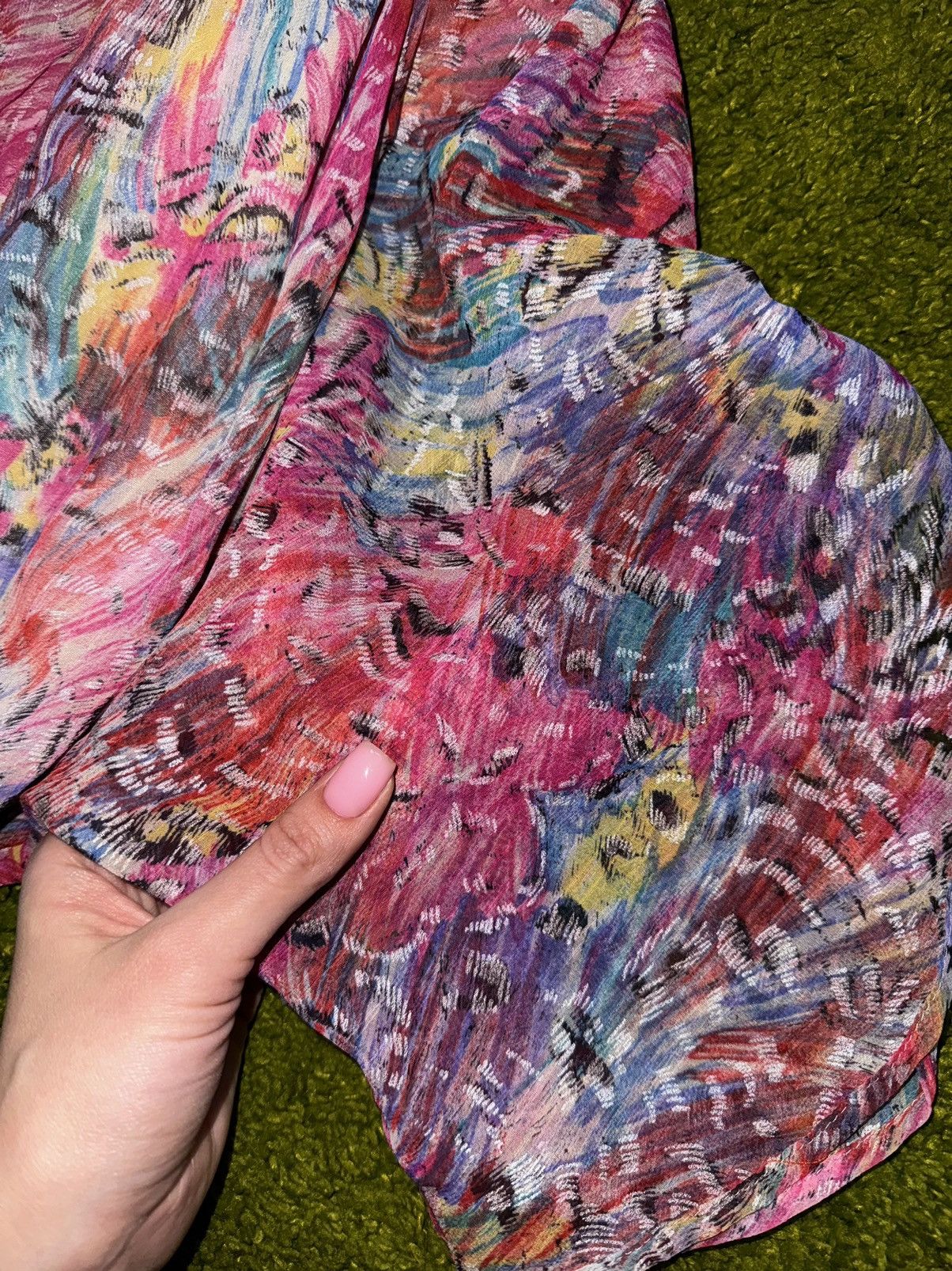 Givenchy × Vintage Givenchy 90s archive vintage coloured dress Size XL / US 12-14 / IT 48-50 - 6 Thumbnail