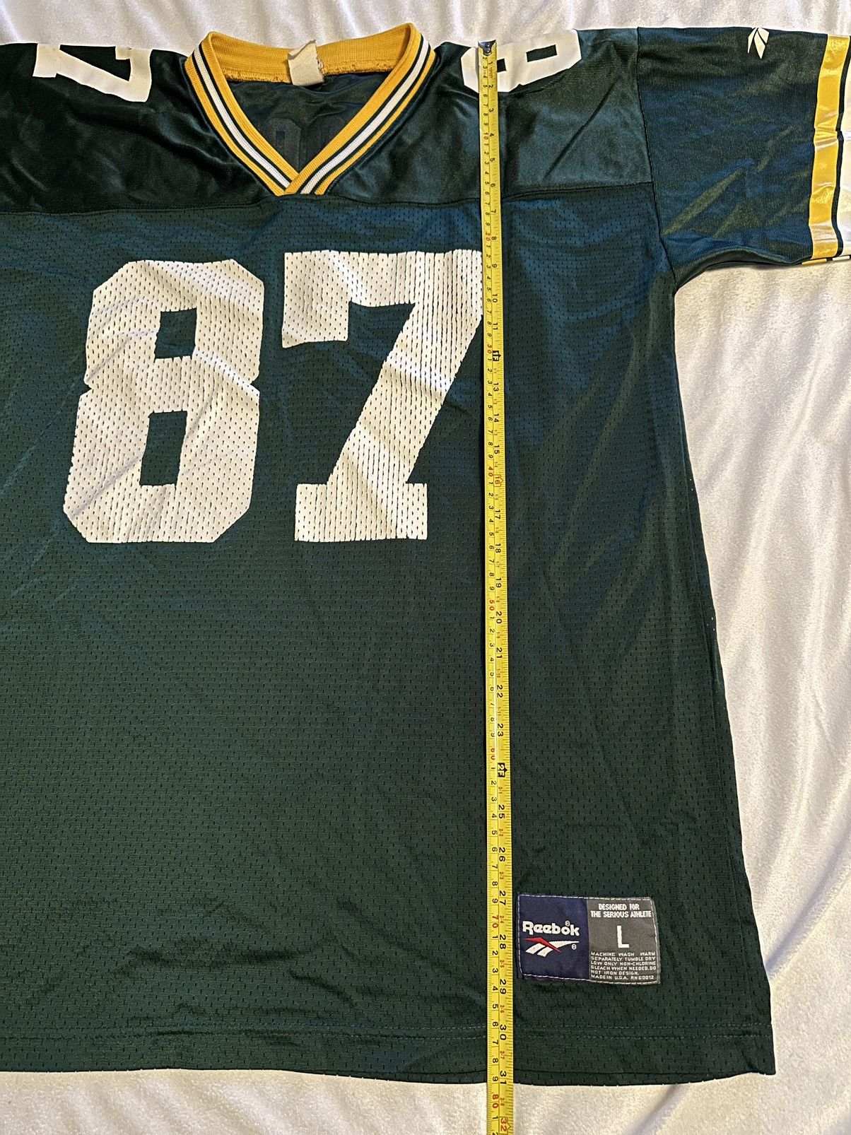 Reebok × Vintage Roberts Brooks Green Bay Packers #87 NFL Reebok Jersey-Large Size US L / EU 52-54 / 3 - 8 Thumbnail