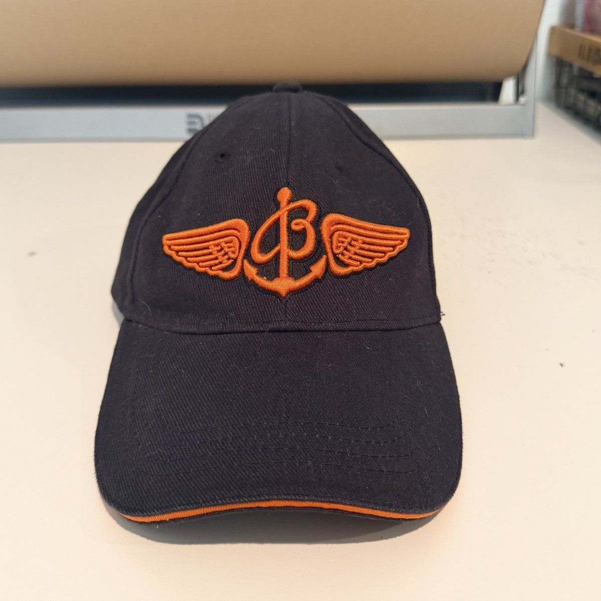 Breitling Breitling Watch Hat Cap Since 1884 3D Wings Anchor Navy Blue Size ONE SIZE - 1 Thumbnail