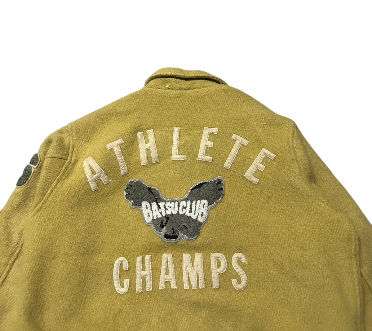 Vintage Men’s Bat-su championship football wool varsity jacket Size US M / EU 48-50 / 2 - 9 Thumbnail
