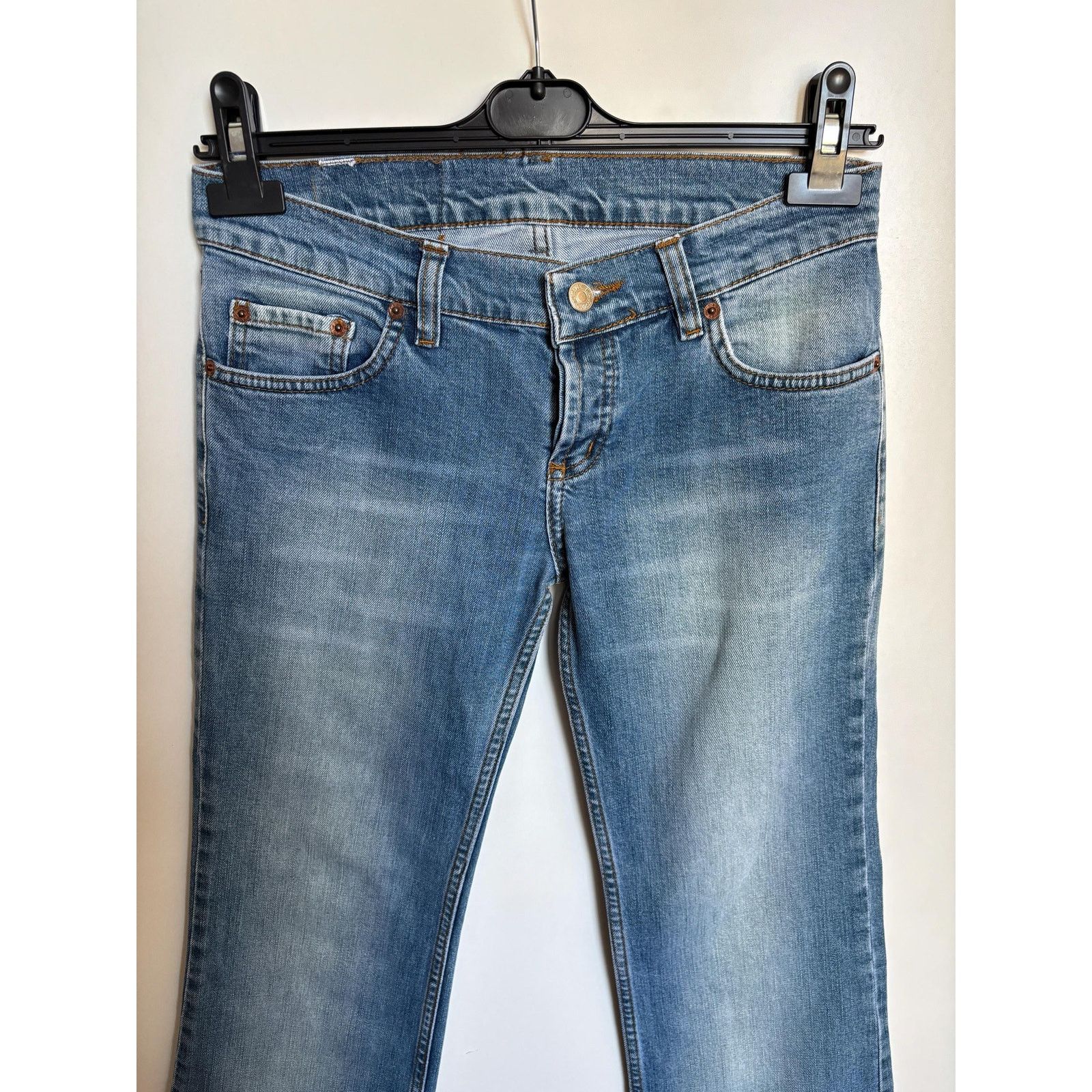 Japanese Brand × Levi's × Levi's Vintage Clothing Levi’s 501 0114 USA W30 L32 1996 Light Blue Button Fly Size US 30 / EU 46 - 3 Thumbnail