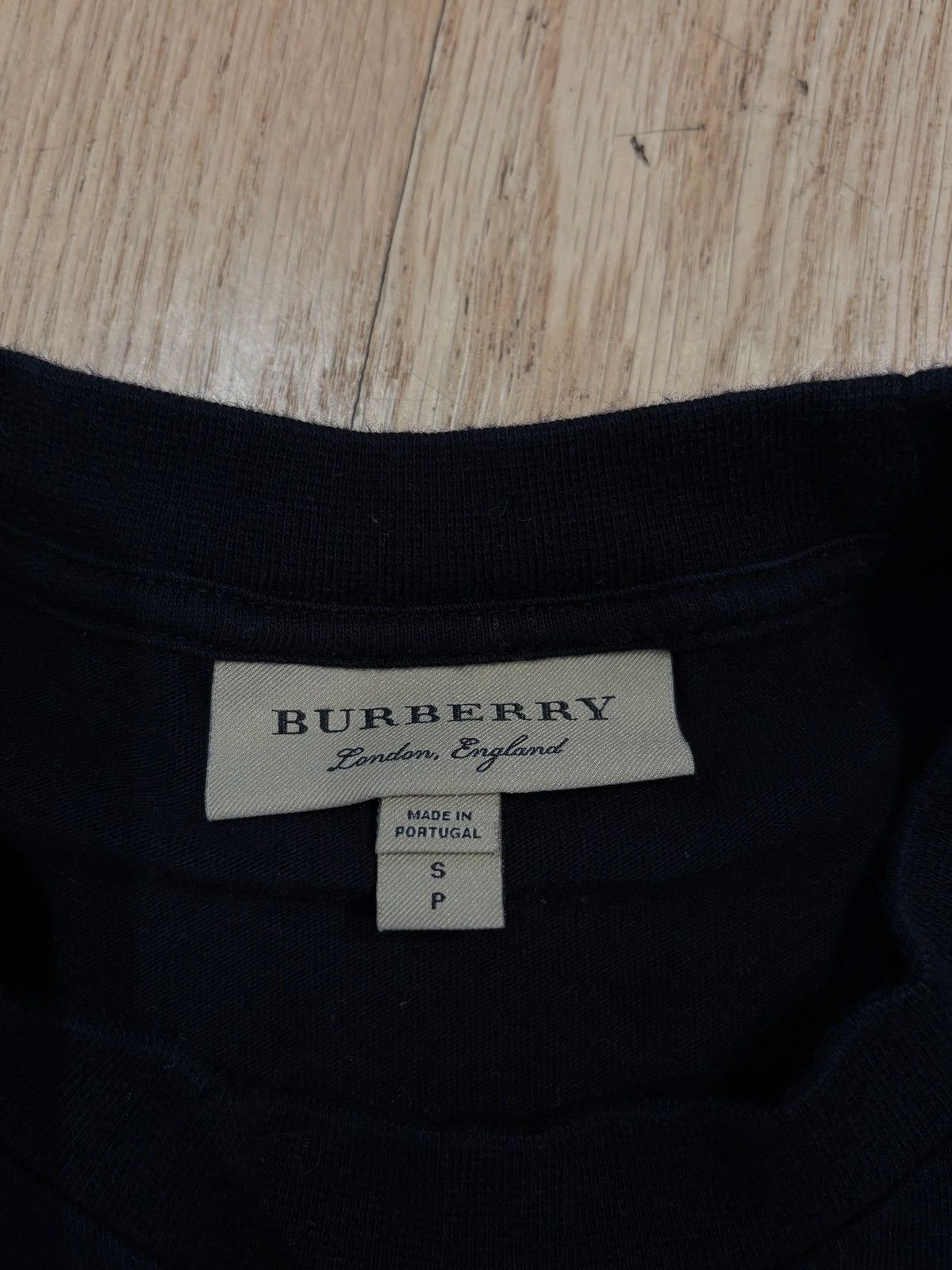 Burberry Burberry Logo Tee Black Size Small Size US S / EU 44-46 / 1 - 3 Thumbnail