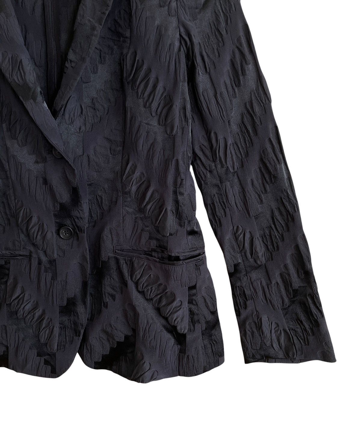 Issey Miyake Very Rare Vintage Brand Issey Miyake Pleated Jacket 1990s Size US M / EU 48-50 / 2 - 6 Thumbnail
