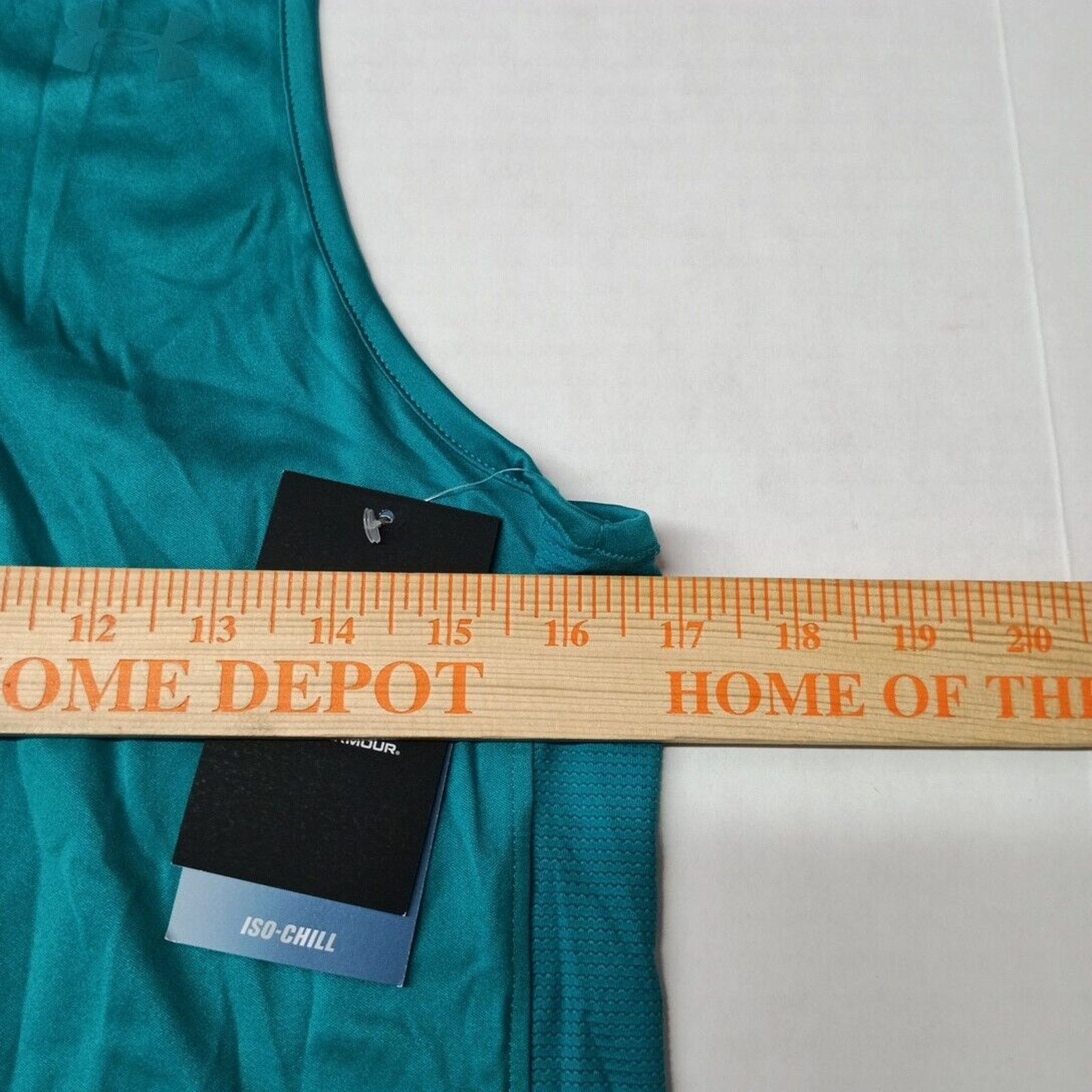 Under Armour Under Armour Iso-Chill Up Run Singlet Tank Top Men's S Teal Size US S / EU 44-46 / 1 - 4 Thumbnail