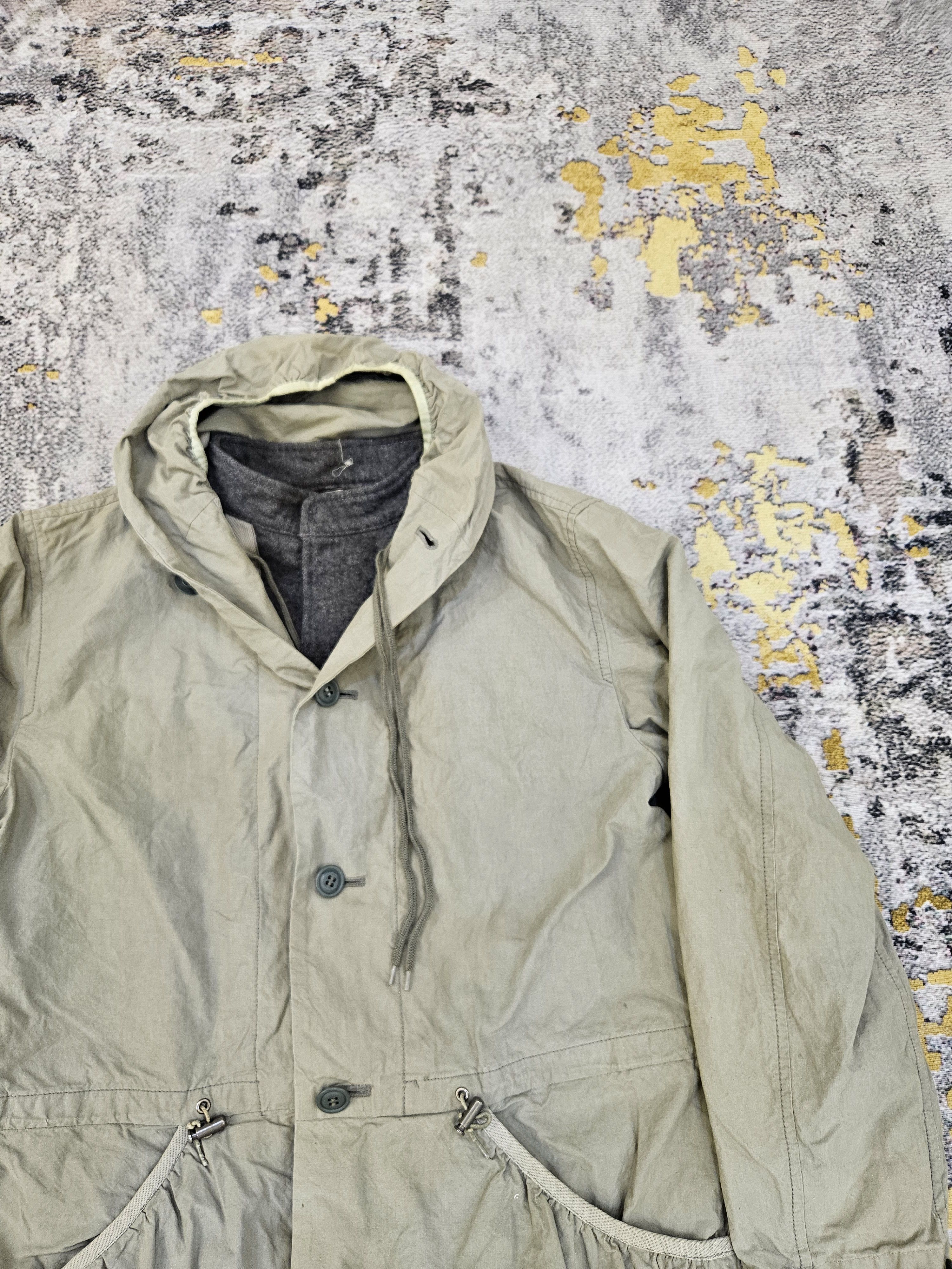 Issey Miyake RARE VINTAGE Issey Miyake 2-in-1 Layered Parka Jacket Size US M / EU 48-50 / 2 - 6 Thumbnail