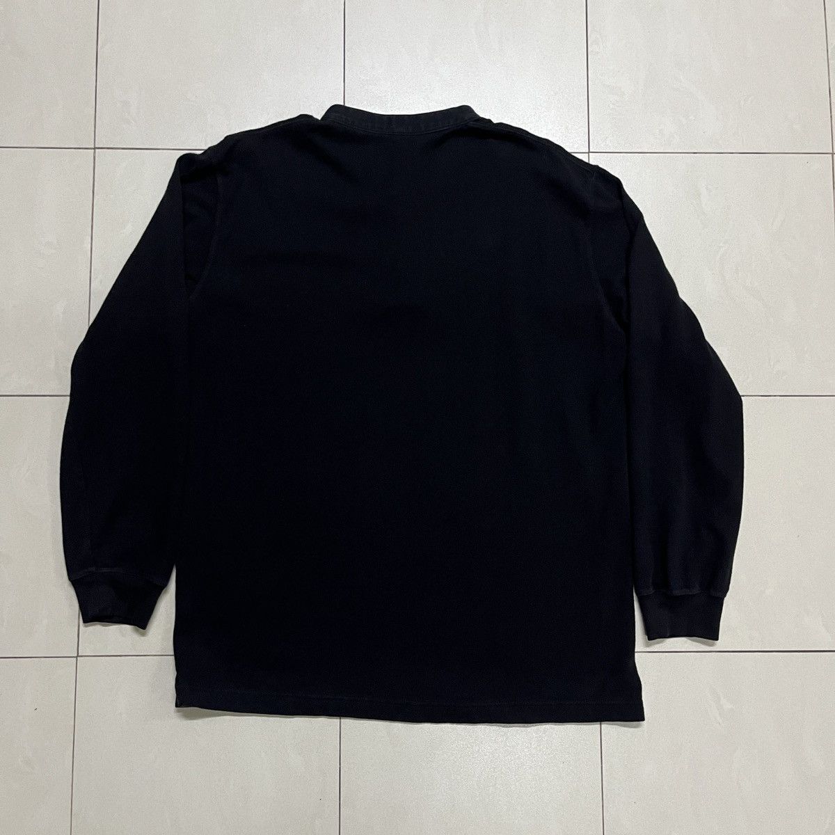 Japanese Brand × Uniqlo Uniqlo Stand Collar Longsleeve Polo Shirt Size US M / EU 48-50 / 2 - 9 Thumbnail