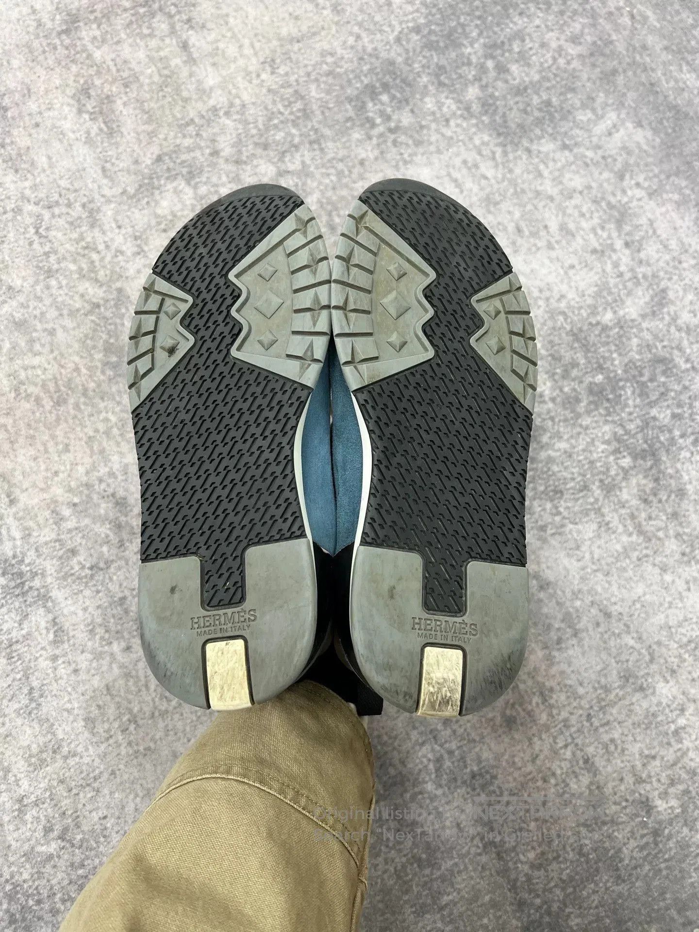 Hermes Hermes Suede Casual Sneakers Size 40. Size US 7.5 / EU 40-41 - 8 Thumbnail