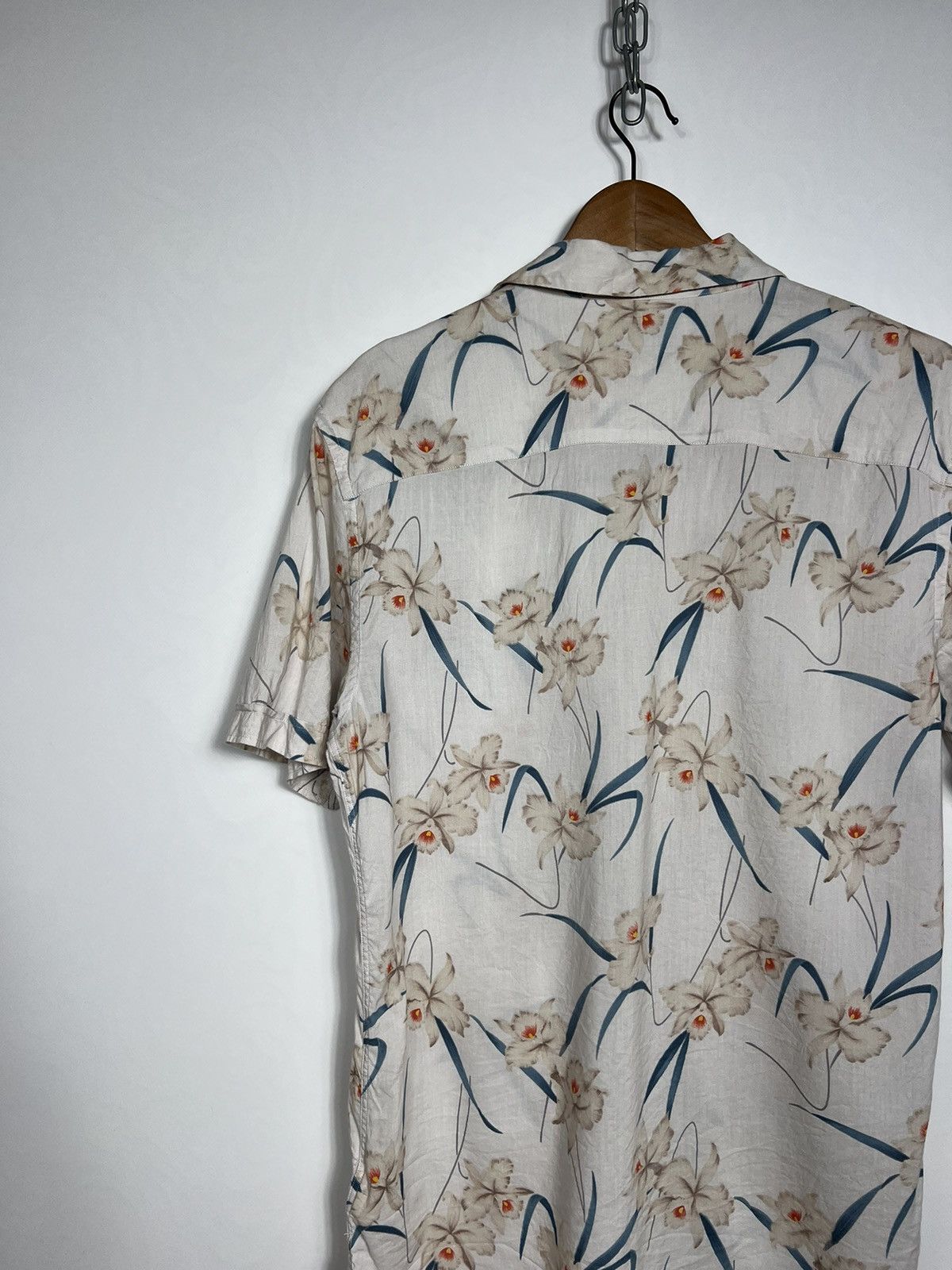 Allsaints Vintage Allsaints Aaru SS Flower Print 100% Viscose Hawaii Size US S / EU 44-46 / 1 - 9 Thumbnail