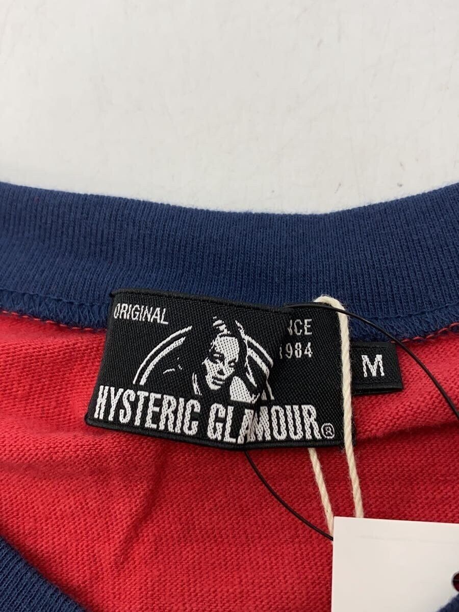 Hysteric Glamour Hysteric University Raglan Striped Tee Size US M / EU 48-50 / 2 - 5 Thumbnail