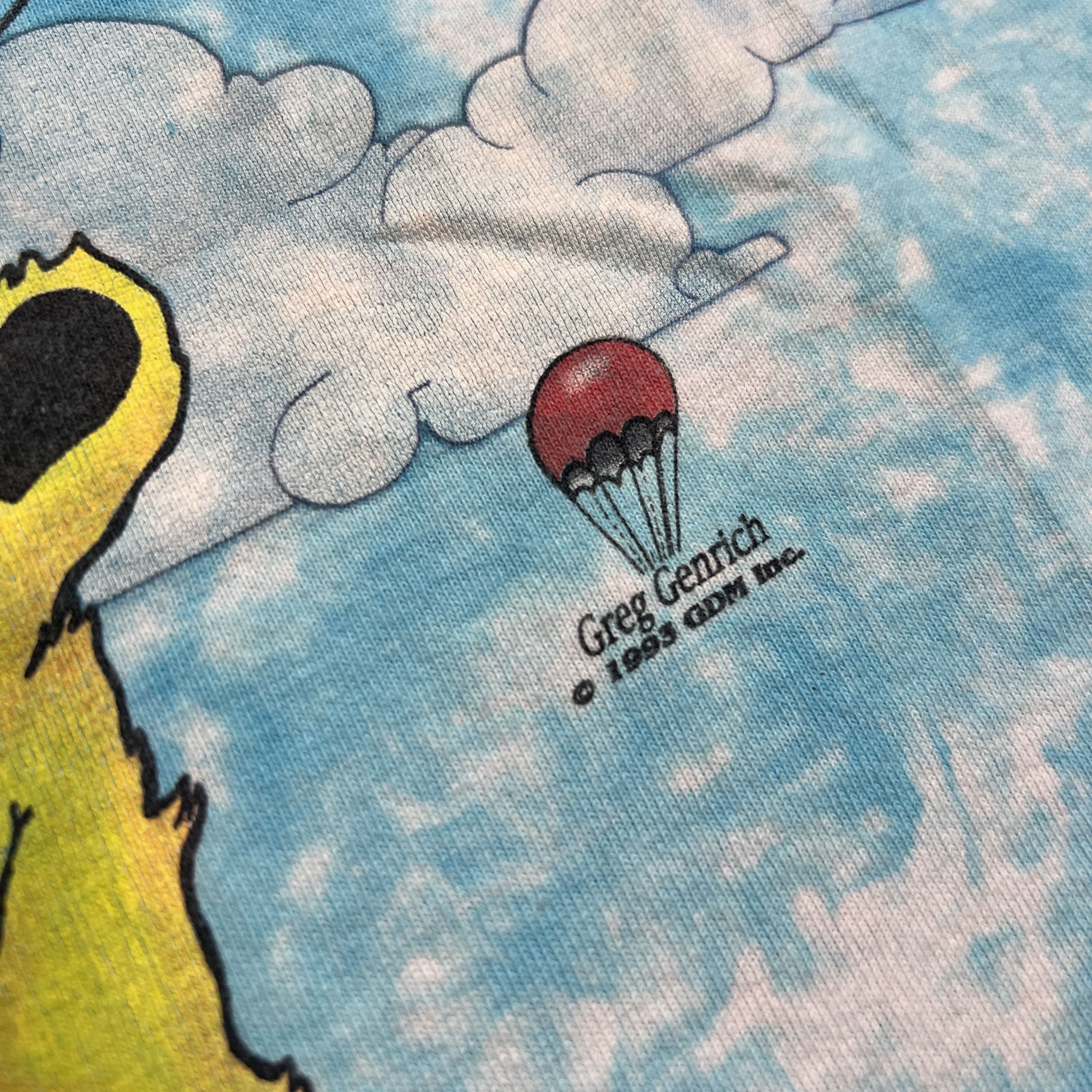 Grateful Dead × Vintage 1993 Grateful Dead AOP Tee Size US XL / EU 56 / 4 - 5 Thumbnail
