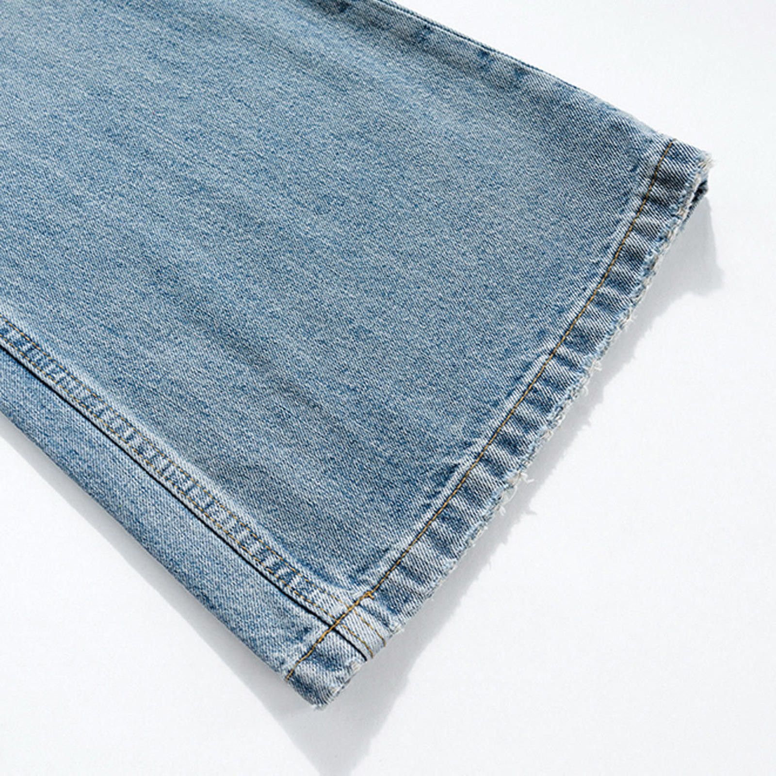 Jean Stacked Flare Bootcut Denim Jeans Size US 32 / EU 48 - 9 Thumbnail