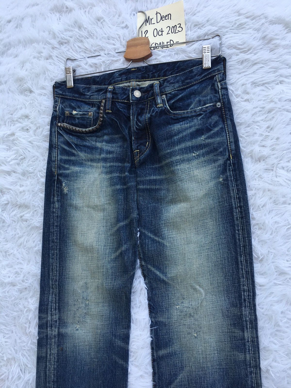 Hysteric Glamour Rare Vintage Hysteric Glamour Washed Jean/Denim Size US 30 / EU 46 - 9 Thumbnail