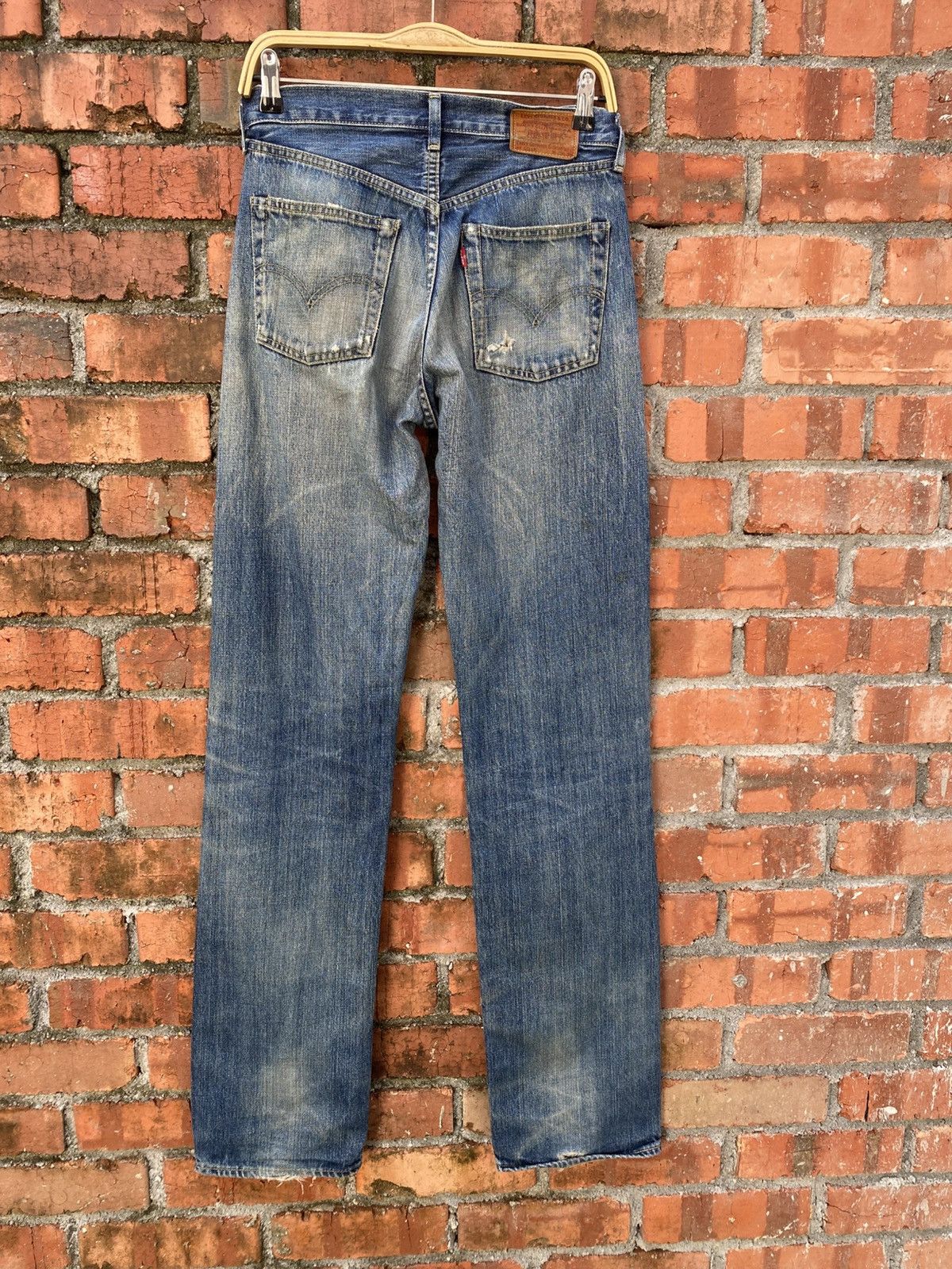 Levi's × Levi's Vintage Clothing × Vintage W29x36 vintage levi's 503B redline big E made in JAPAN Size US 29 - 2 Thumbnail