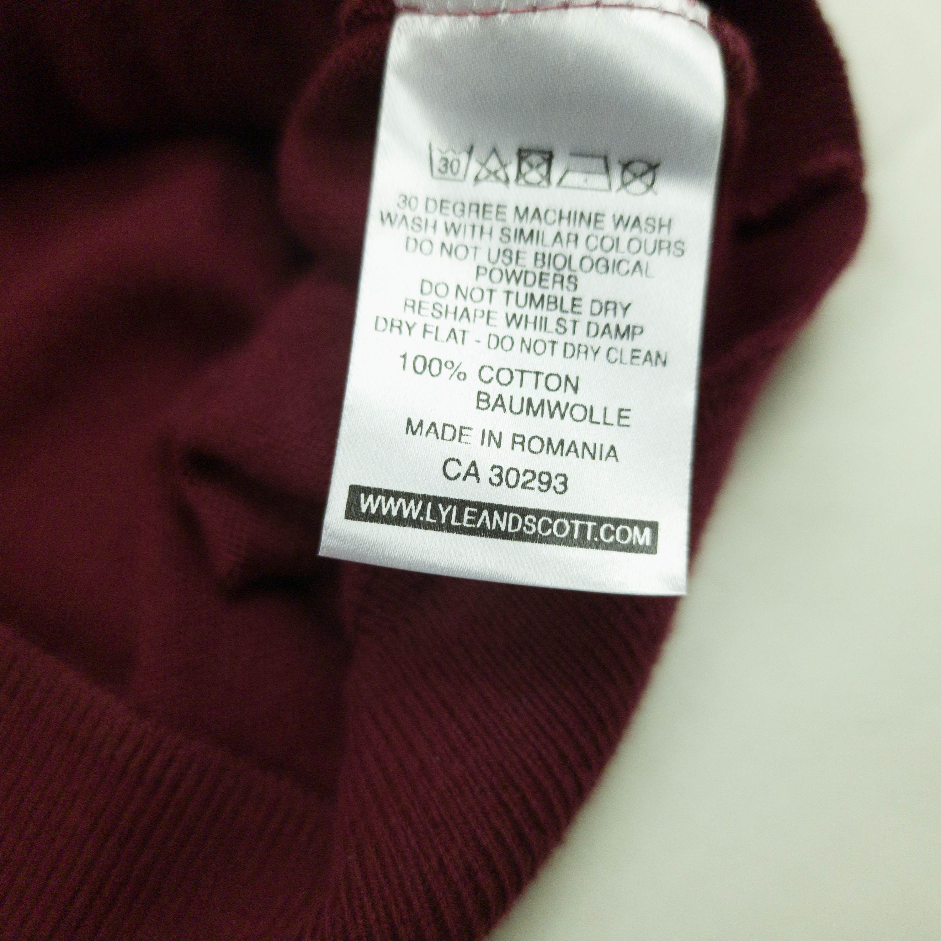 Lyle & Scott Lyle Scott mens jumper cotton size M gc Size US M / EU 48-50 / 2 - 6 Thumbnail