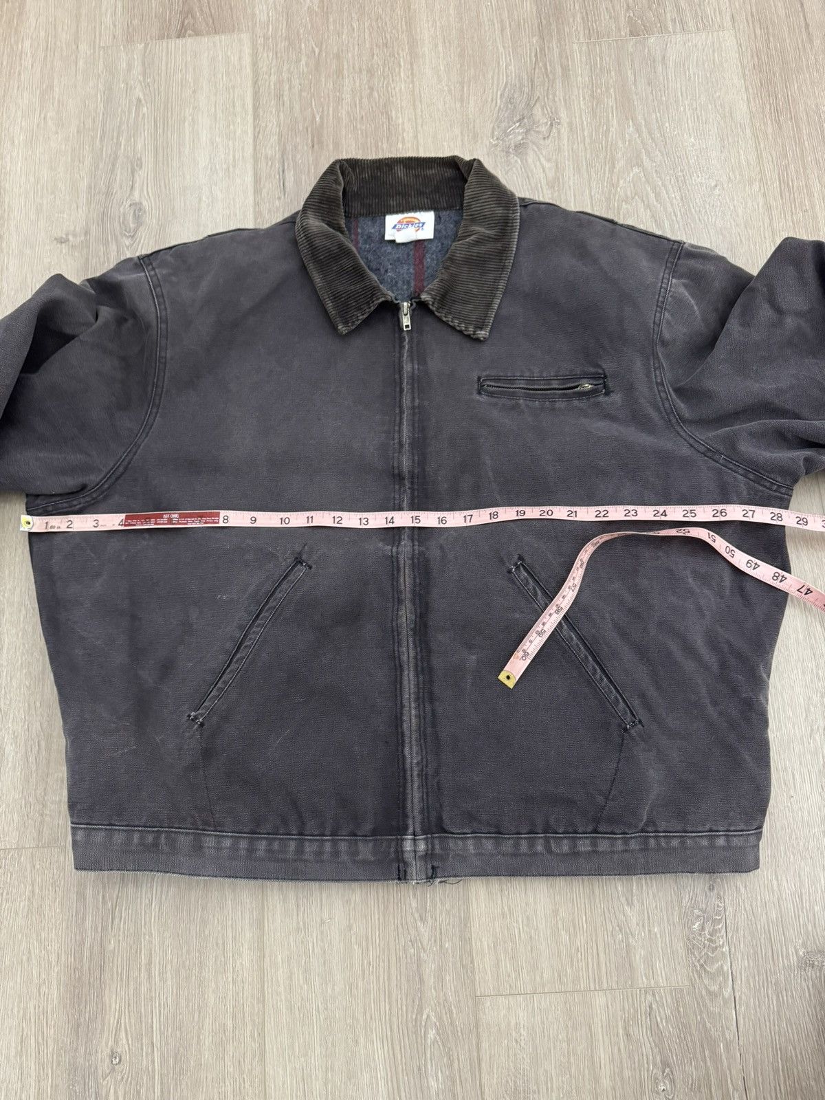 Dickies Detroit Jacket XXL Blanket Lined Faded Black Bomber Size US XXL / EU 58 / 5 - 10 Thumbnail