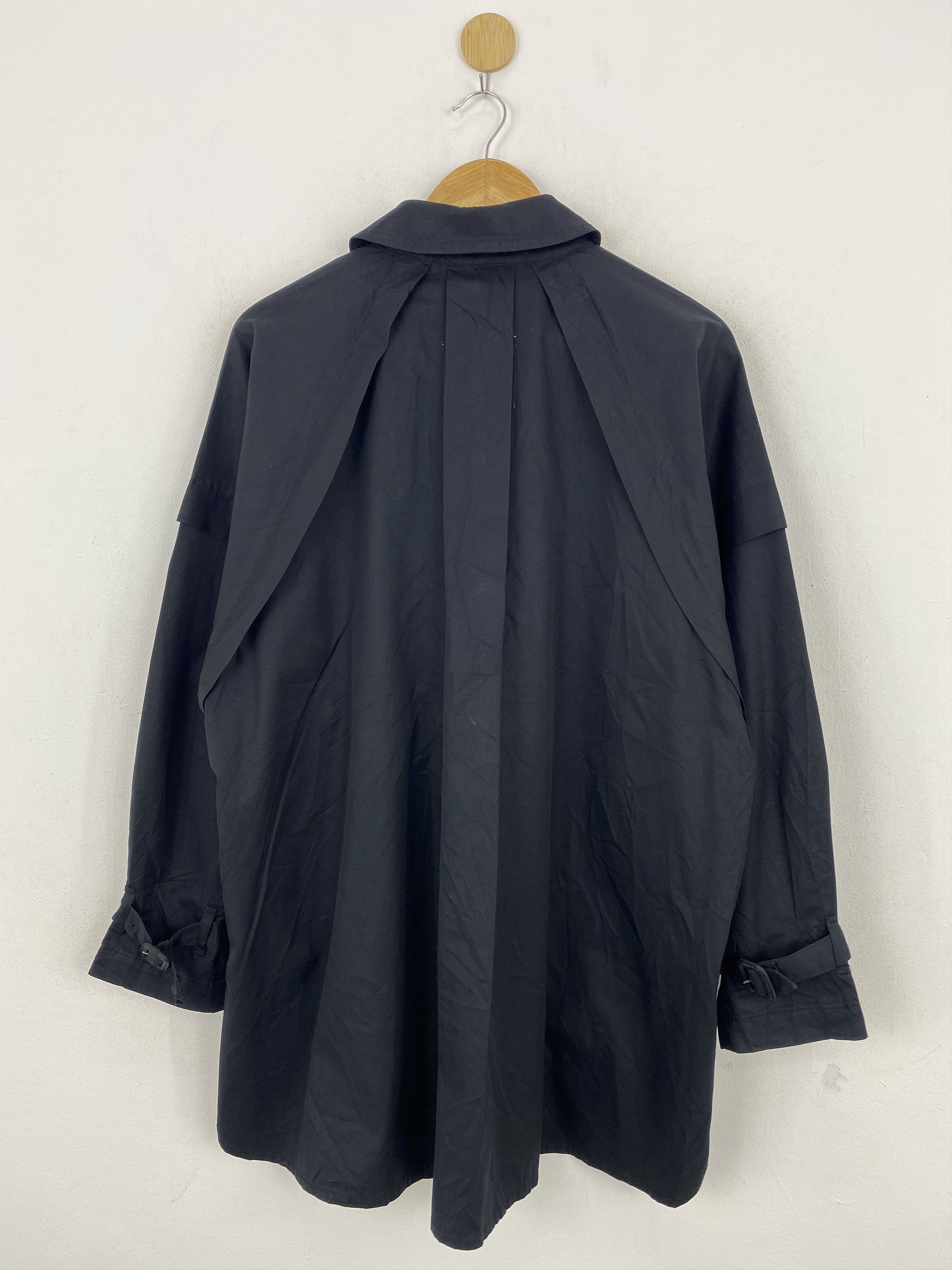 CABANE de ZUCCa × Issey Miyake × Zucca Vintage Cabane De Zucca Issey Miyake Parka Long Jacket J1942 Size US L / EU 52-54 / 3 - 3 Thumbnail