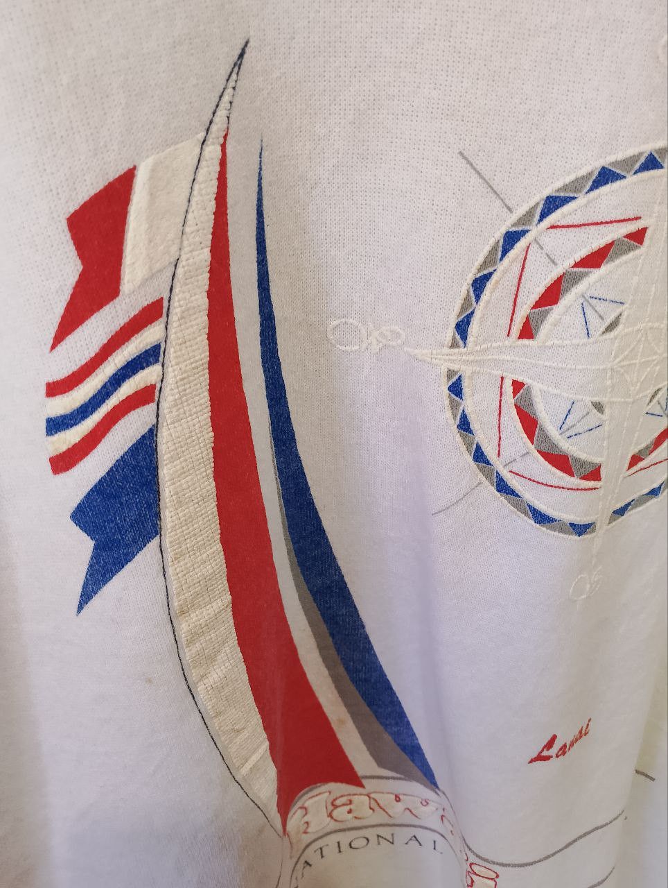 Vintage Vintage 80s HAWAII Lanai Compass International Regatta Size US XL / EU 56 / 4 - 6 Thumbnail