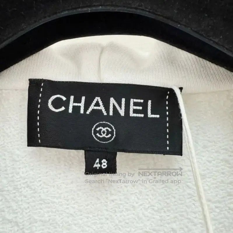 Chanel Chanel White Men's Long Sleeve Cardigan . Size US M / EU 48-50 / 2 - 3 Thumbnail