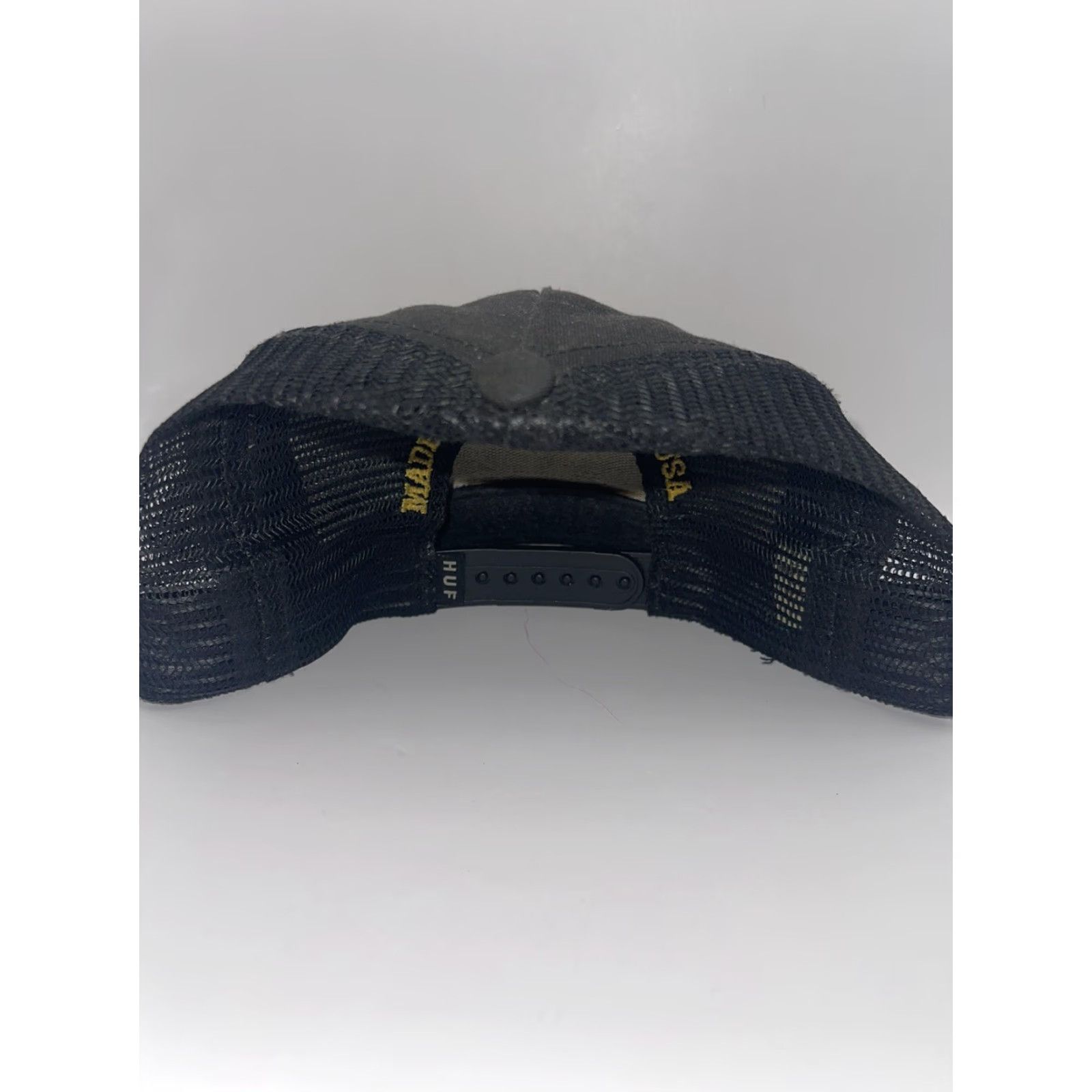 Huf Vintage HUF USA Made Adjustable Trucker Hat Black User: Vintage HUF USA Made Adjustable Trucker Hat Black Size ONE SIZE - 3 Thumbnail