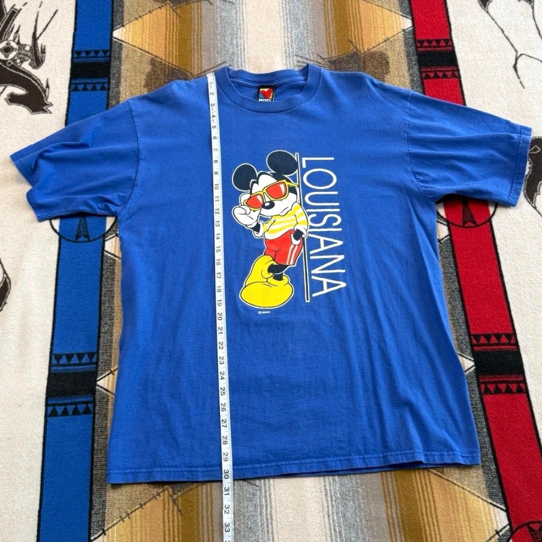 Mickey Unlimited VINTAGE Mickey Unlimited Mickey Mouse T-Shirt XL Men Blue 90s Cartoon Disney Short Sleeve United States Size US XL / EU 56 / 4 - 7 Thumbnail