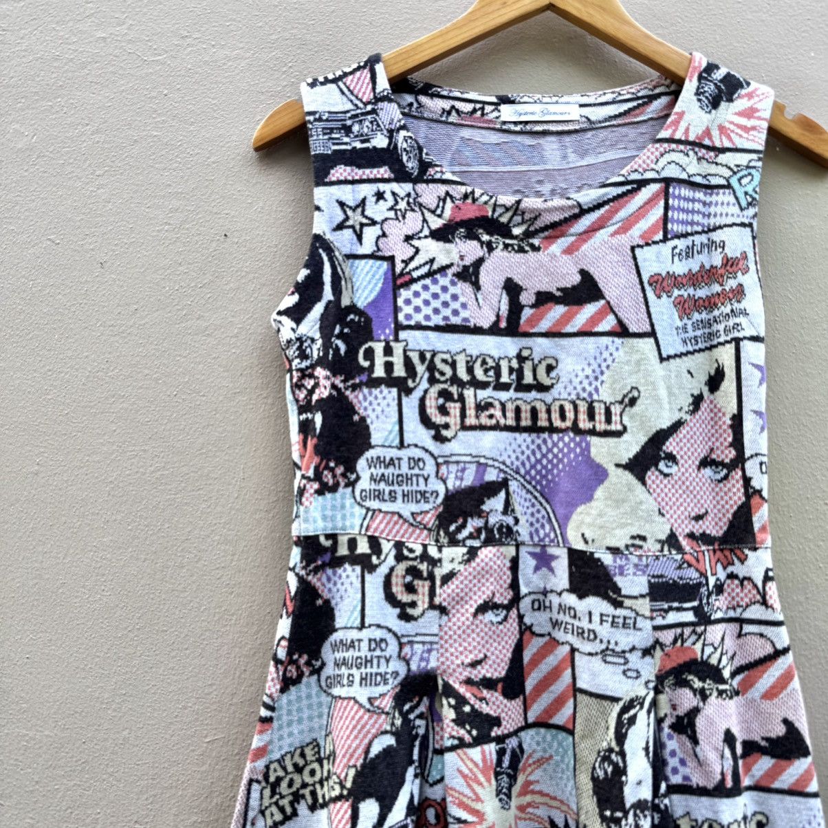Hysteric Glamour × Japanese Brand × Vintage HYSTERIC GLAMOUR POPART MINI DRESS Size ONE SIZE - 2 Thumbnail